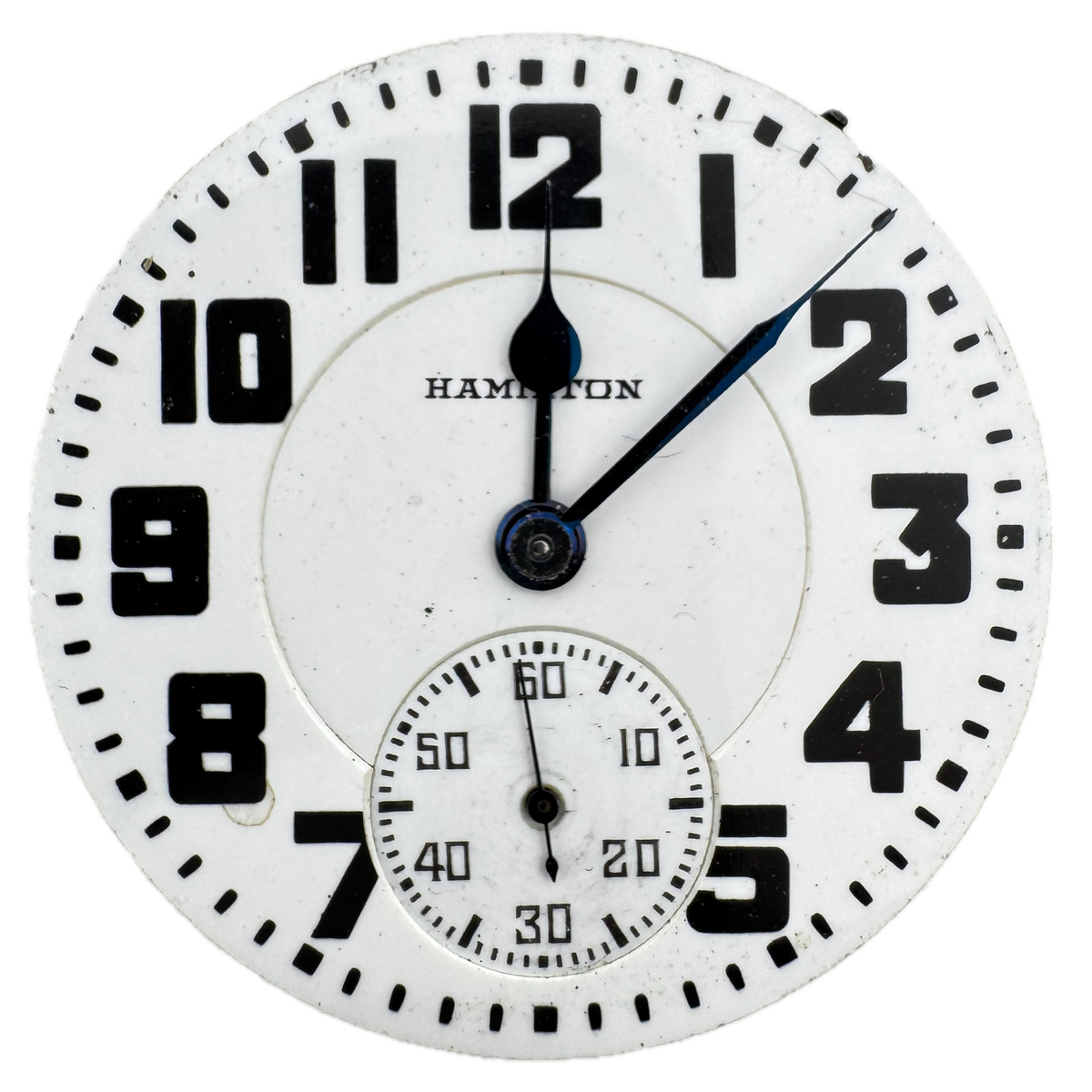 Hamilton Blind Man Dial 1937