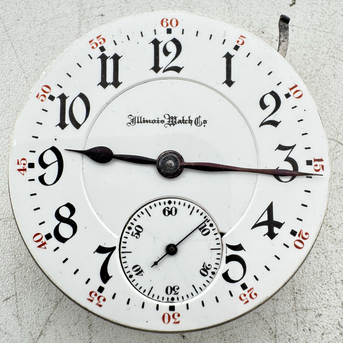 Illinois Watch Co. Double Sunk 1906