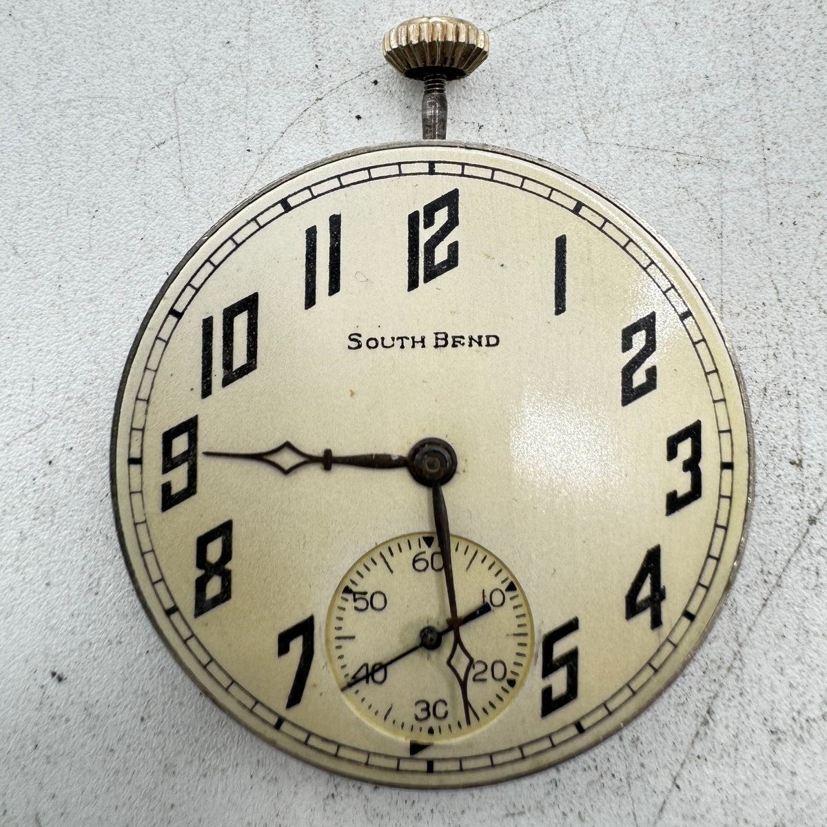 South Bend Art Deco Metallic Dial 1926