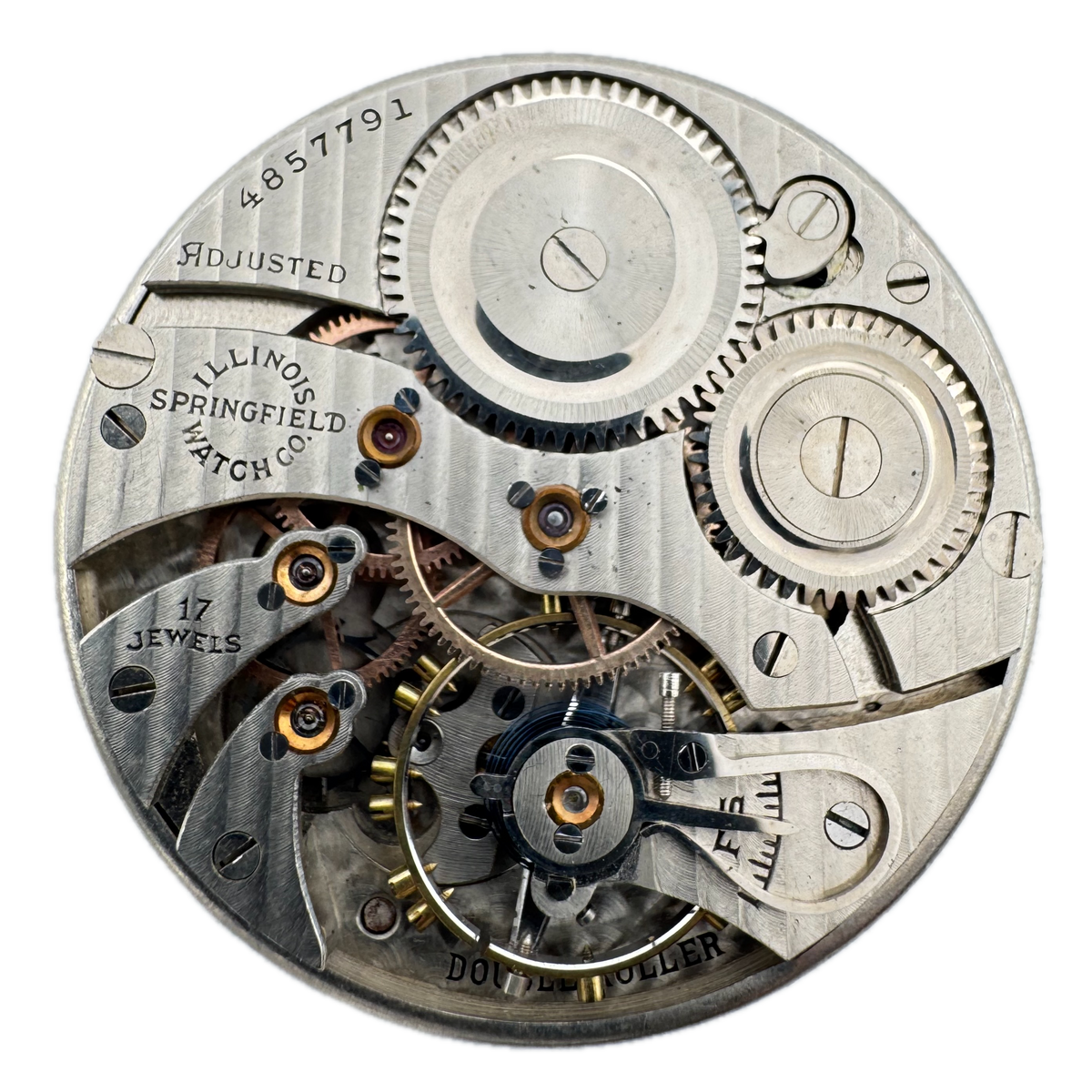 Illinois Metallic Center Speckled Dial 1927