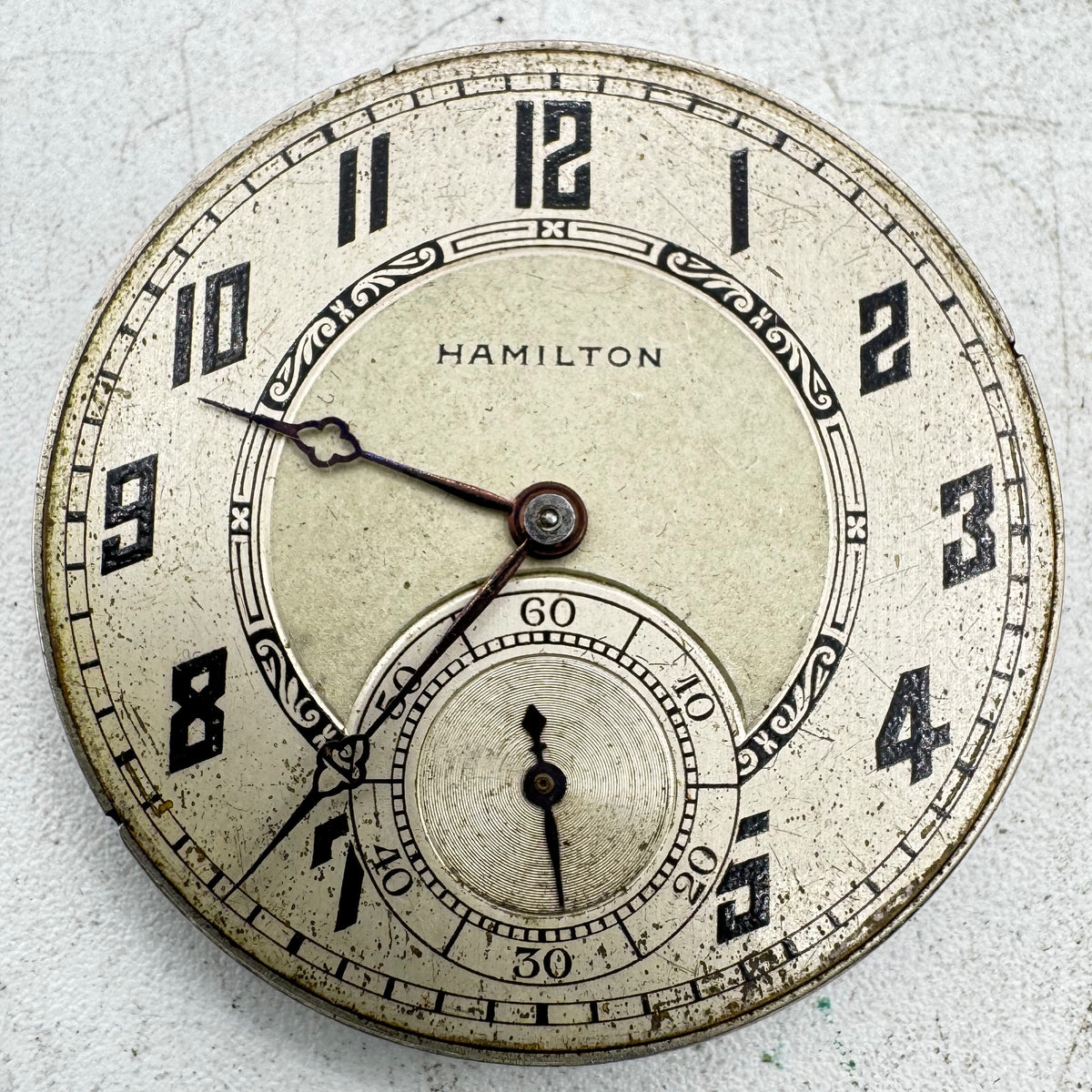 Hamilton Art Deco Pinstriped 1933