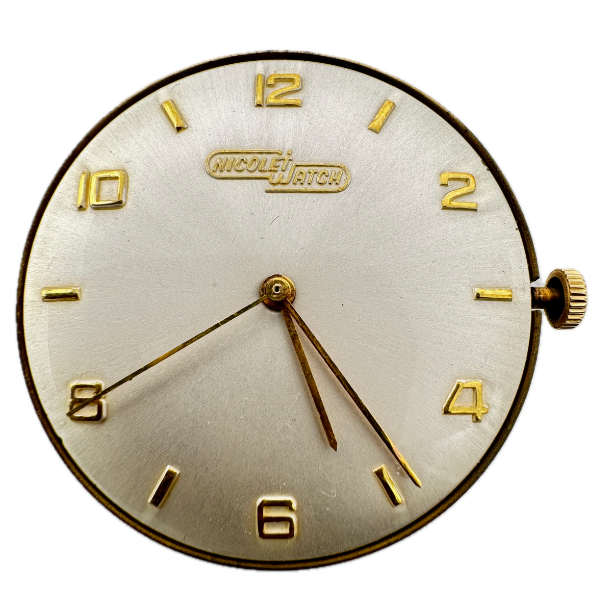 Nicolet Watch Sunburst Dial
