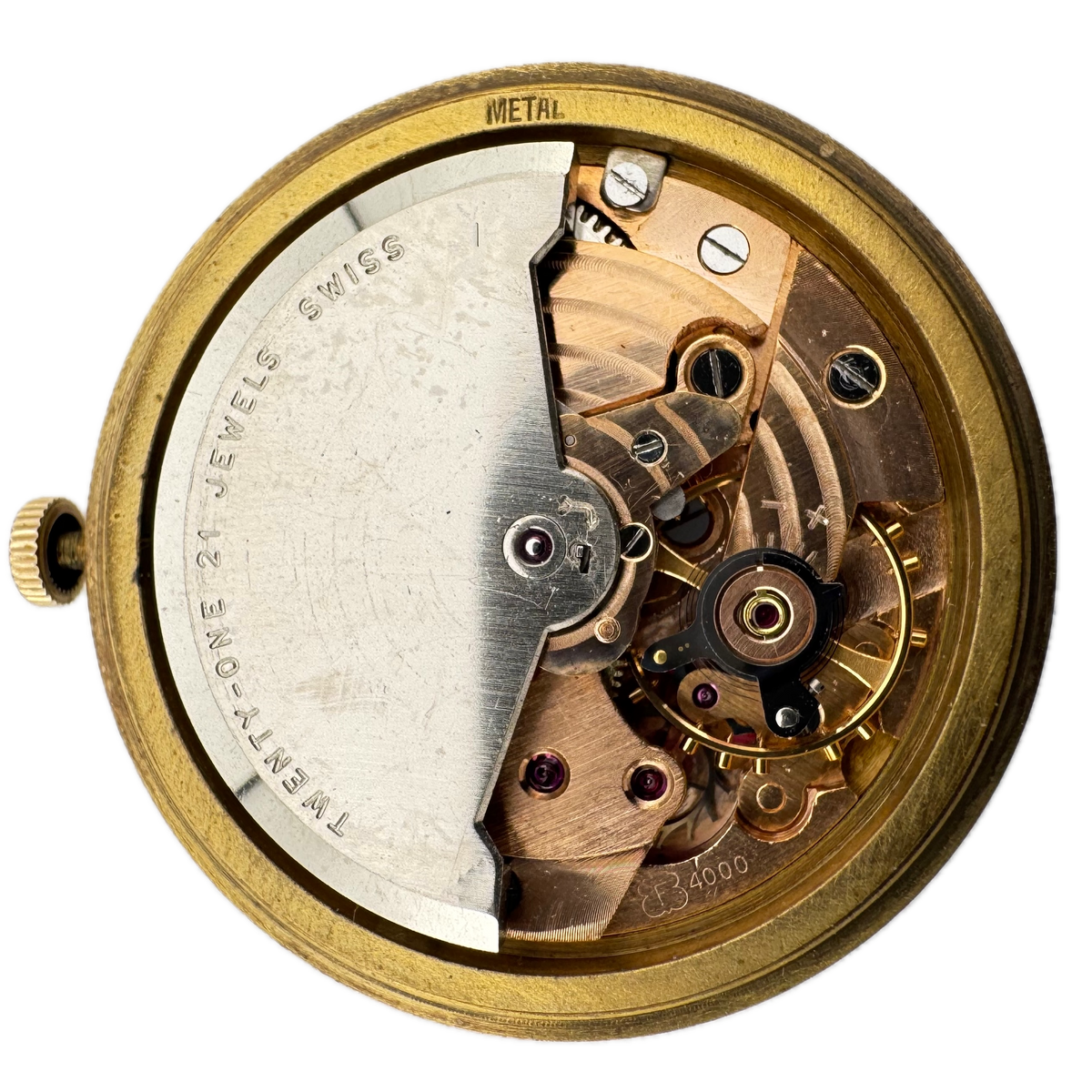 Nicolet Watch Sunburst Dial