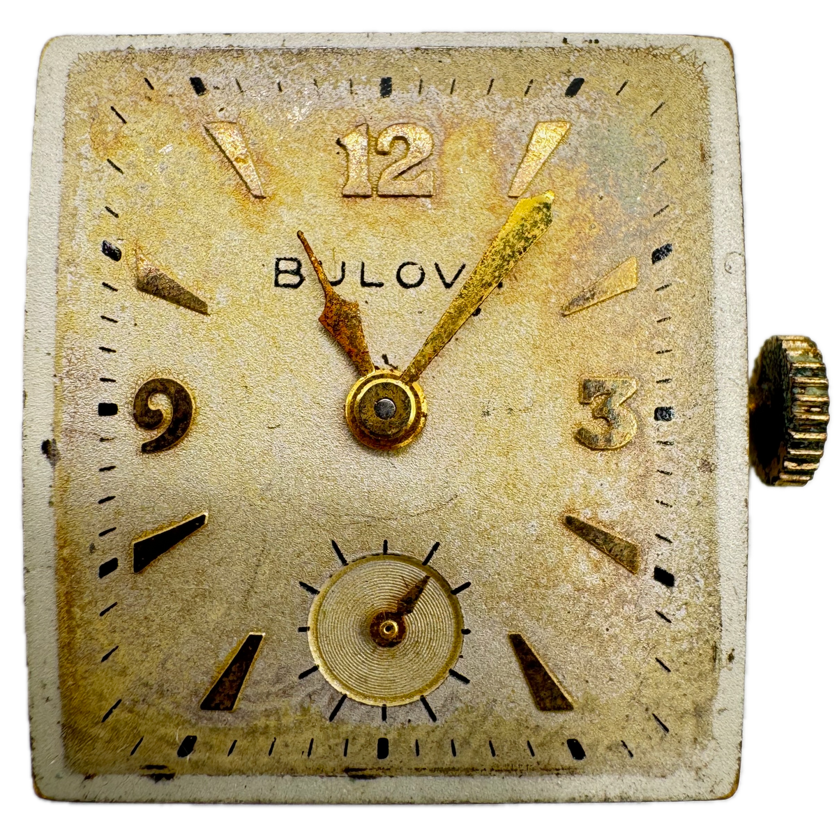 Bulova Sub Second Square