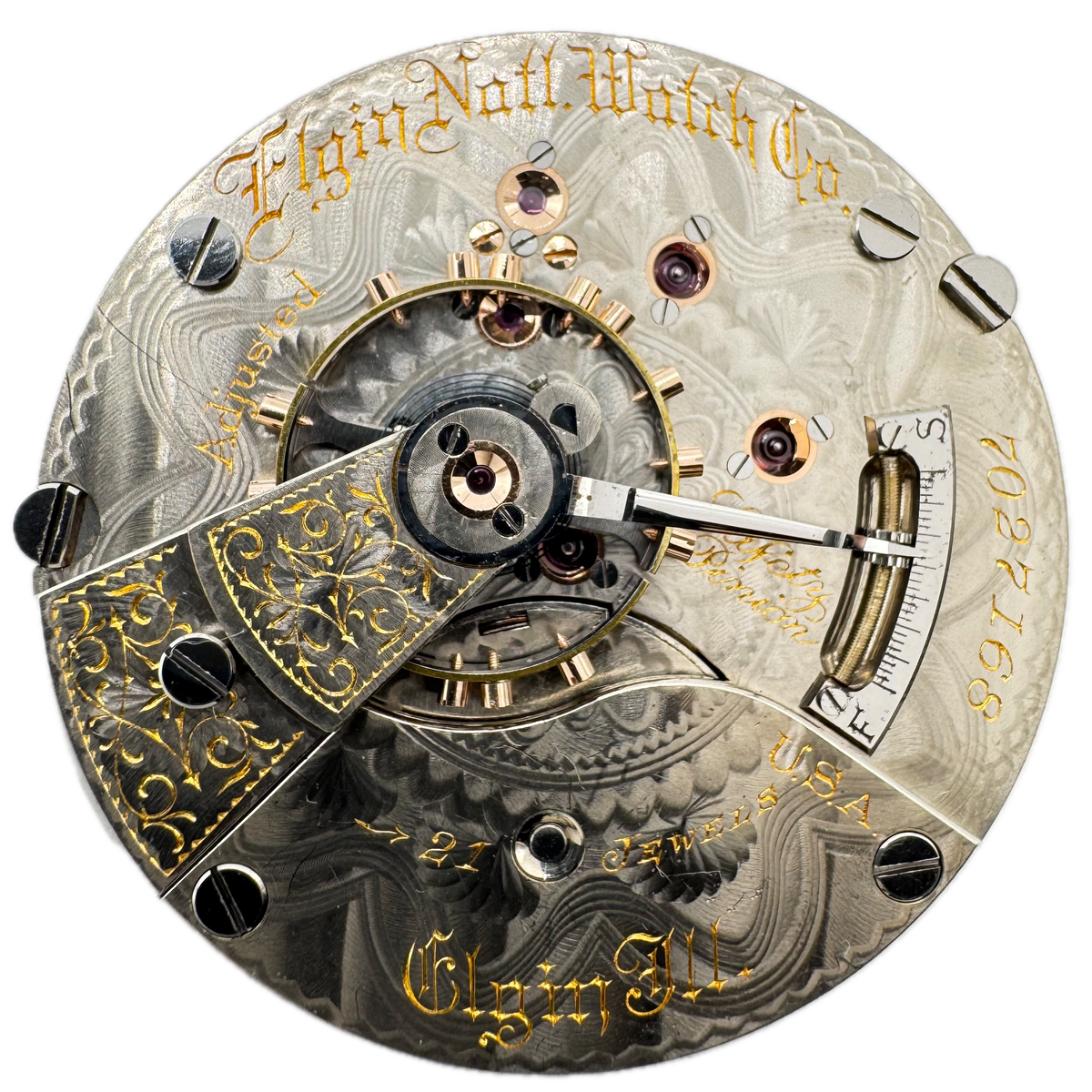 Elgin Fancy Dial 1898