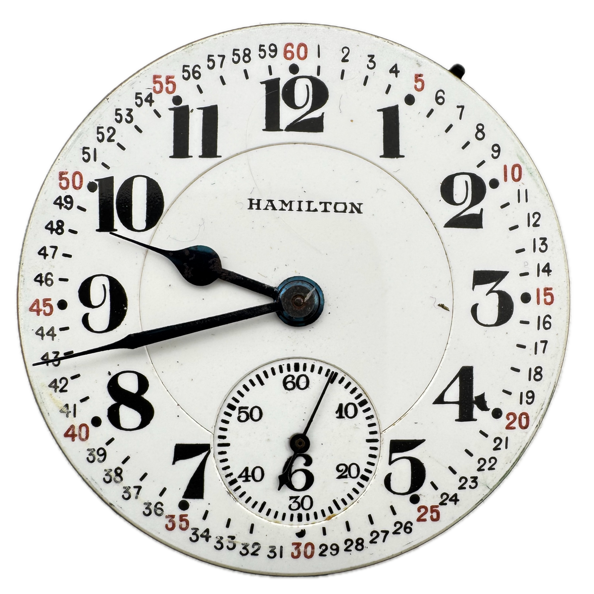Hamilton Montgomery Double Sunk Dial 1927