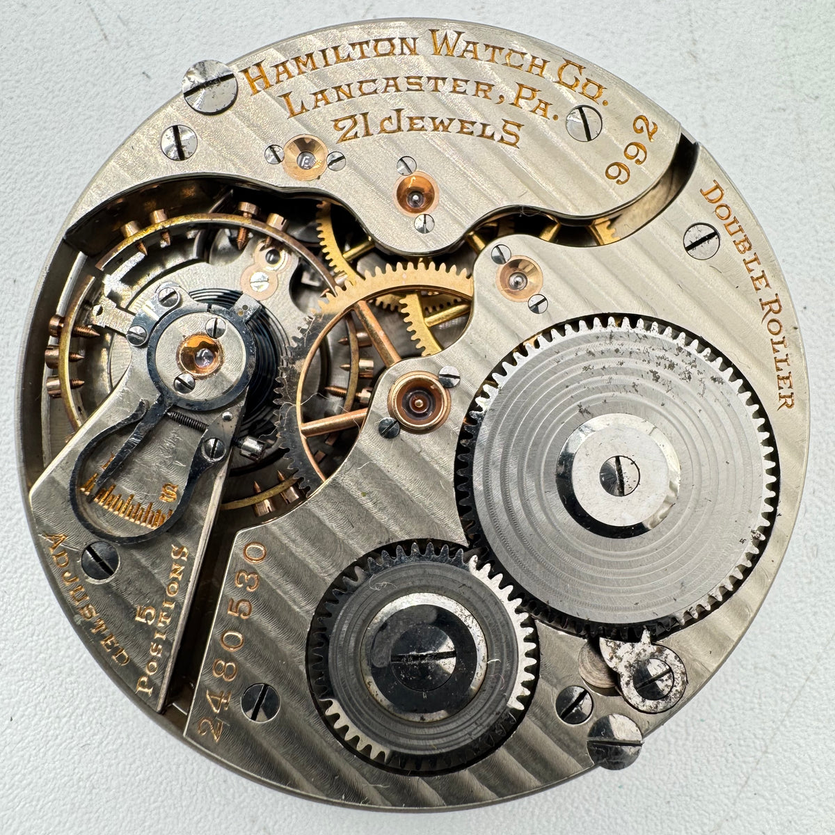 Hamilton Montgomery Double Sunk Dial 1927