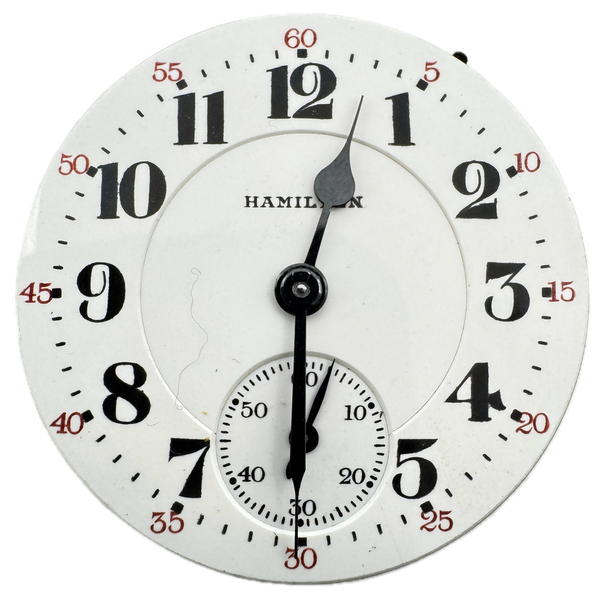 Hamilton Double Sunk Dial Pinstriped 1951
