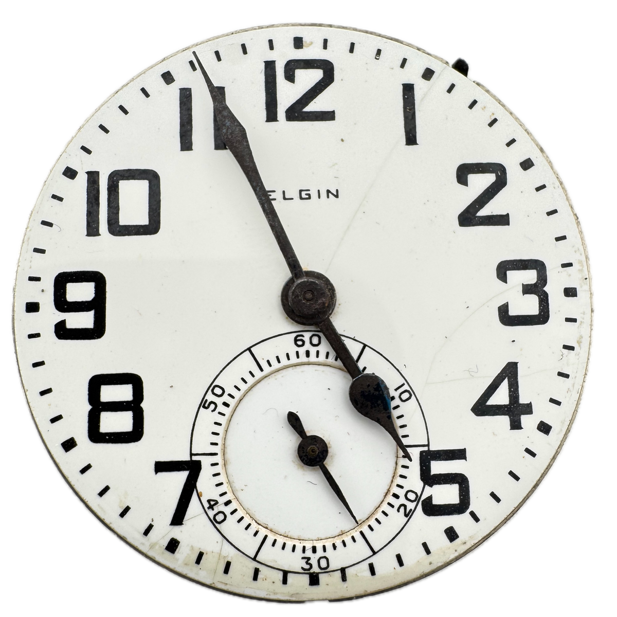 Elgin B. W. Raymond Boxcar Dial 1928