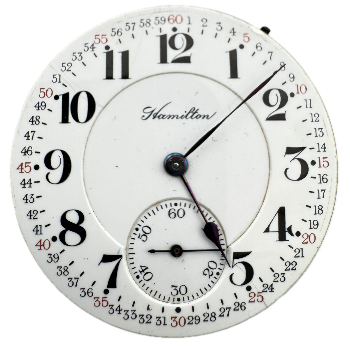 Hamilton Montgomery Double Sunk Dial 1913