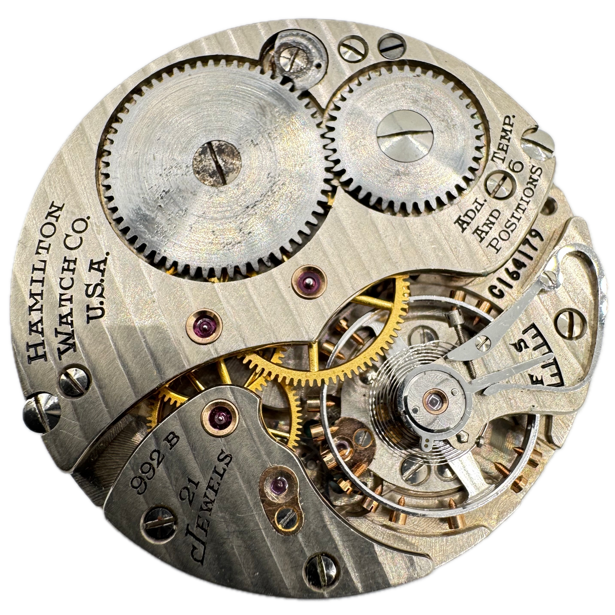 Hamilton Boxcar Dial 1946