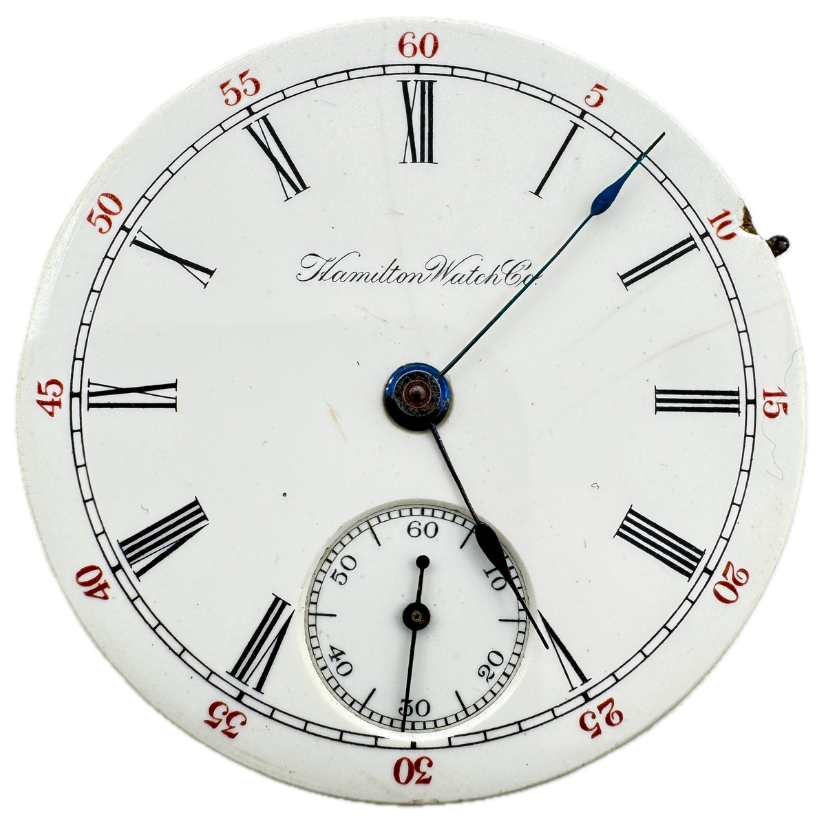 Hamilton Watch Co. Roman Dial Full Plate 1903