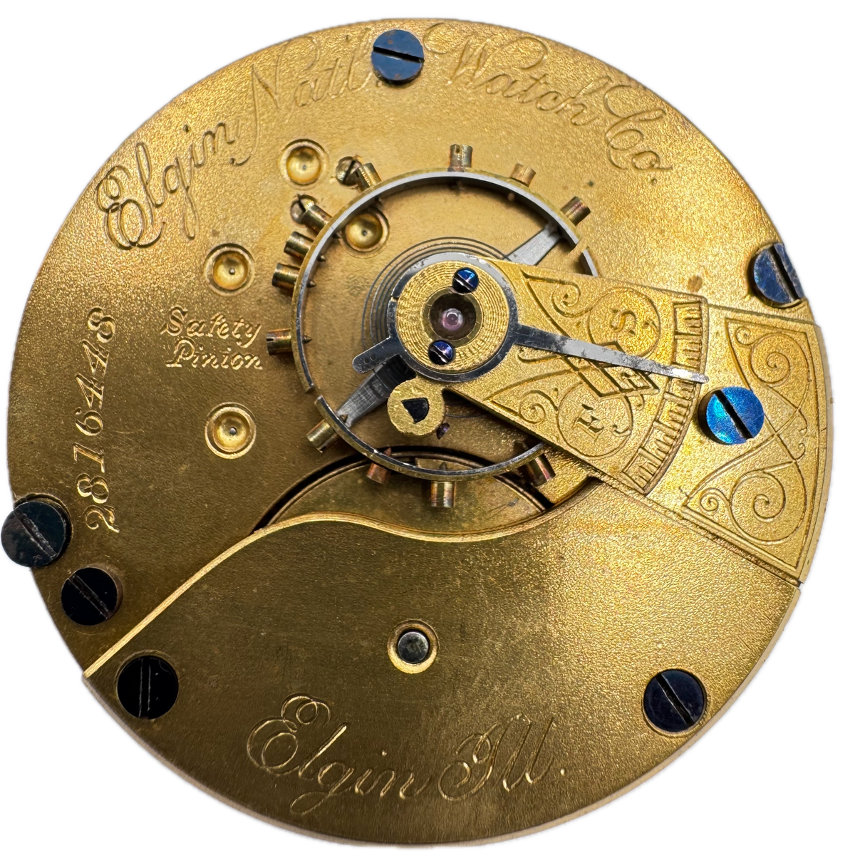 Elgin Natl Watch Co. Roman Dial 1888
