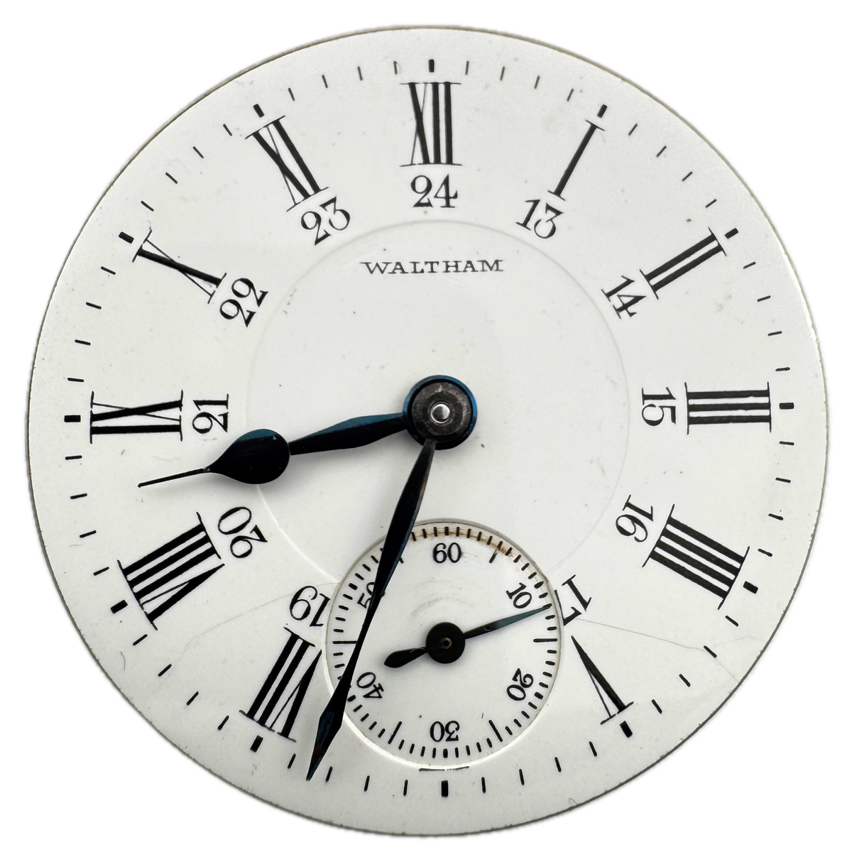 Waltham Roman 24Hr Dial 1908