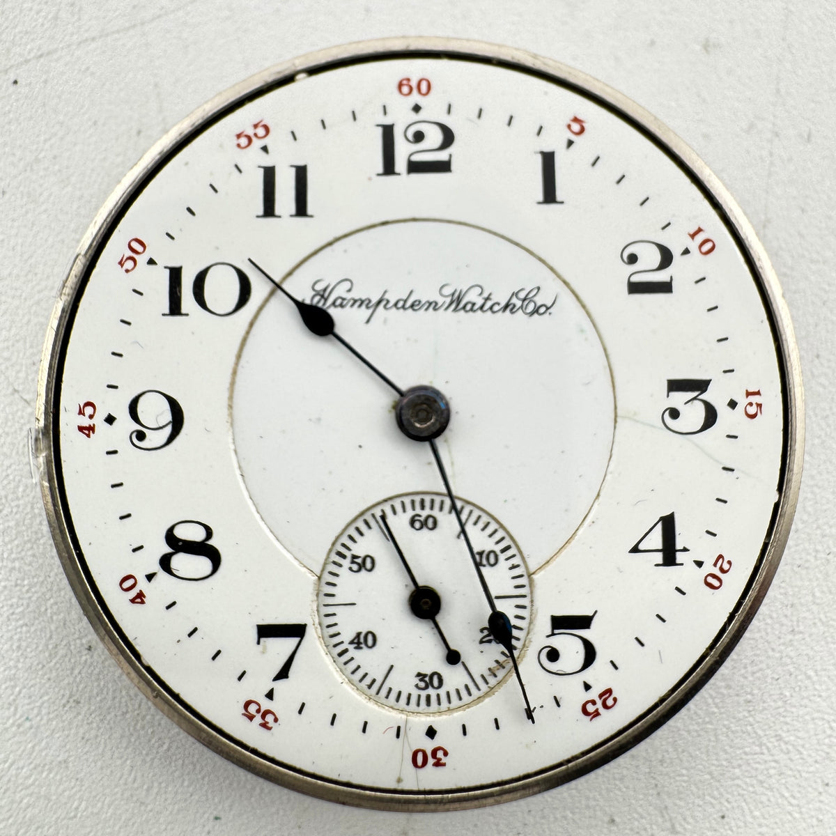 Hampden Watch Co. Double Sunk 1912