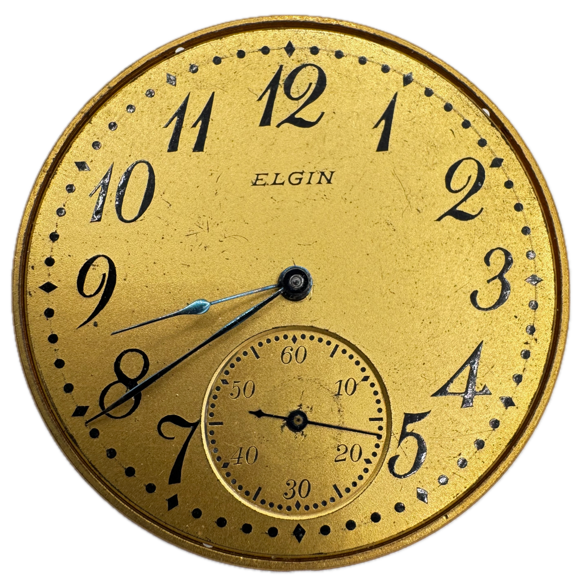 Elgin Gold Tone Metallic 1919