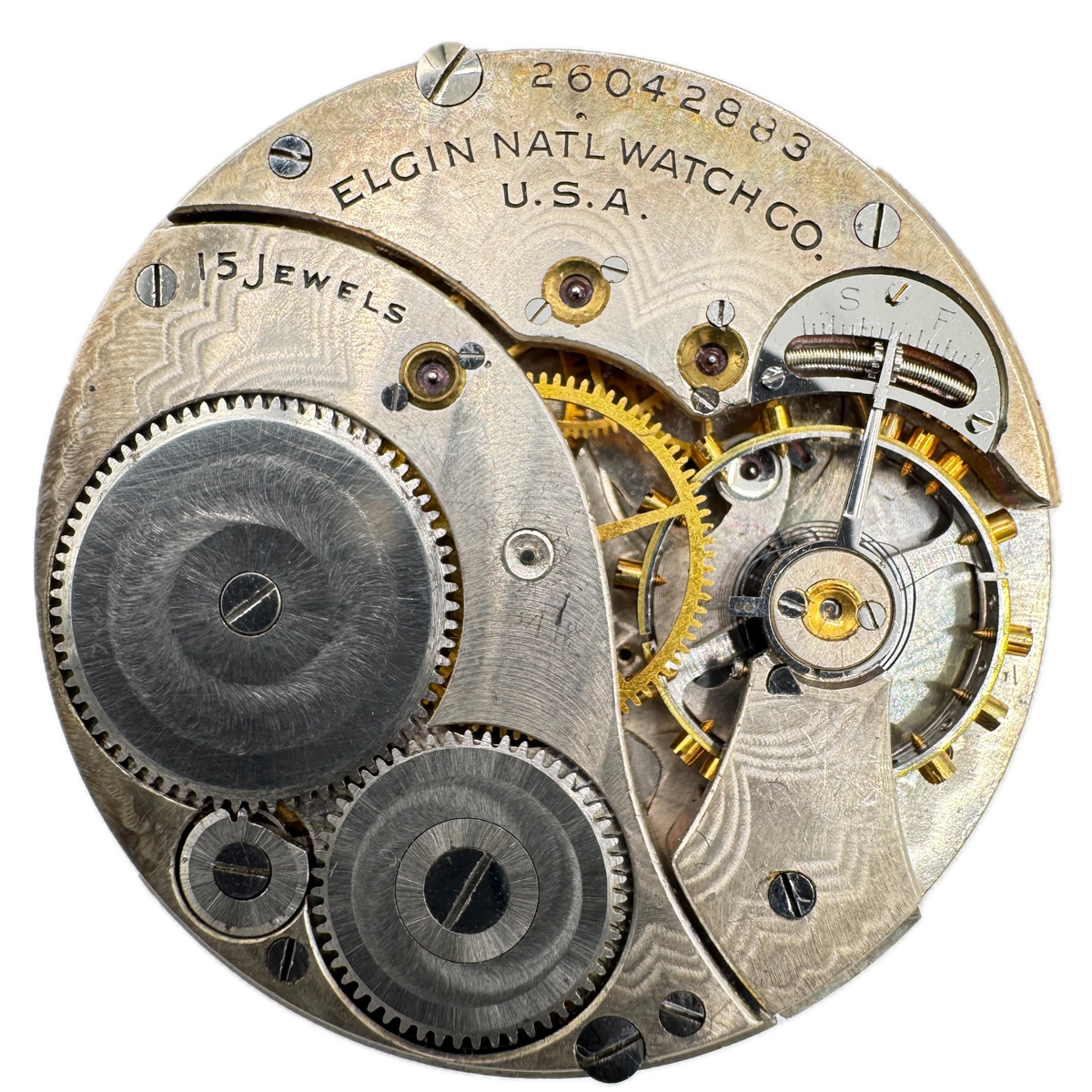 Elgin Art Deco Dial 1924