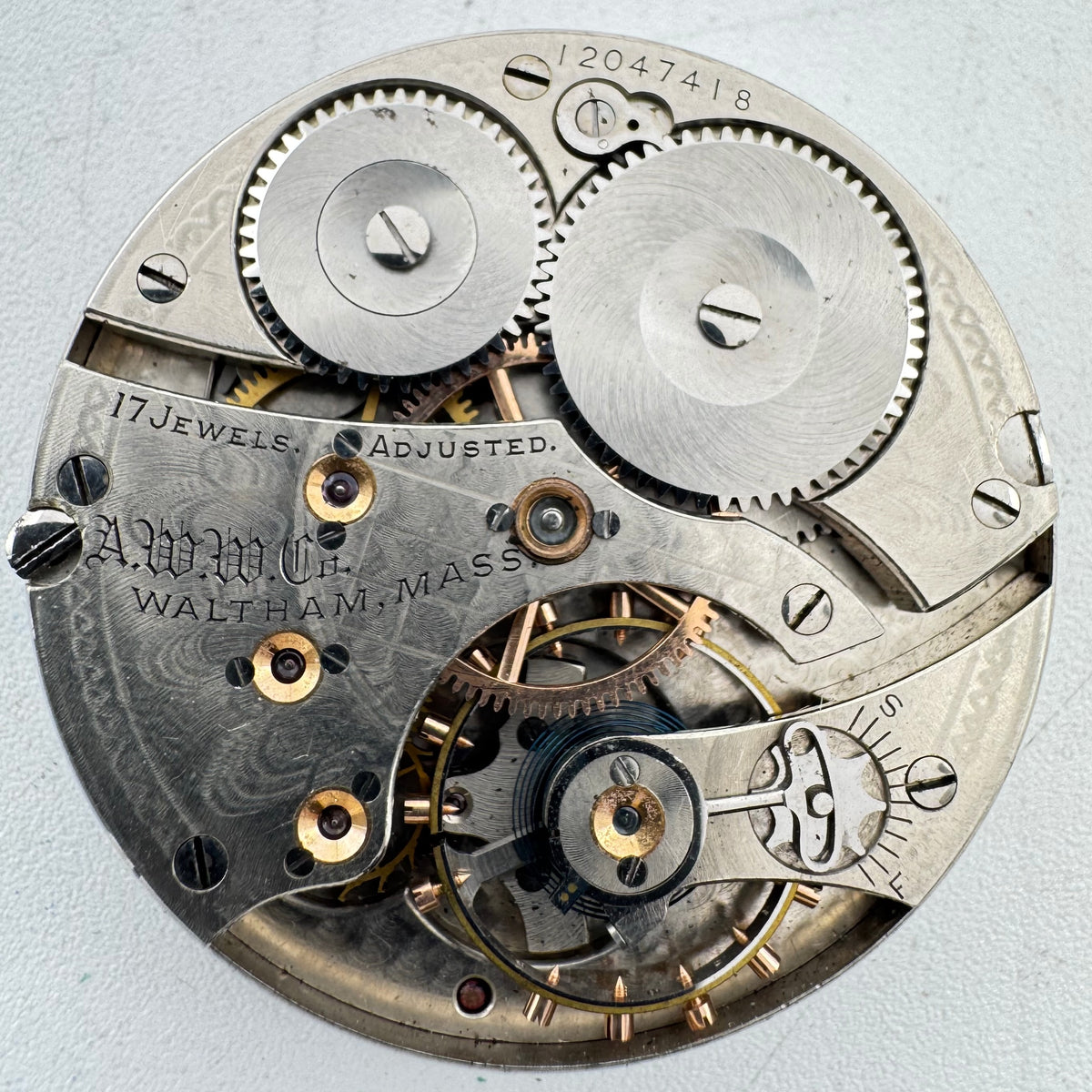 Waltham Fancy Dial 1902