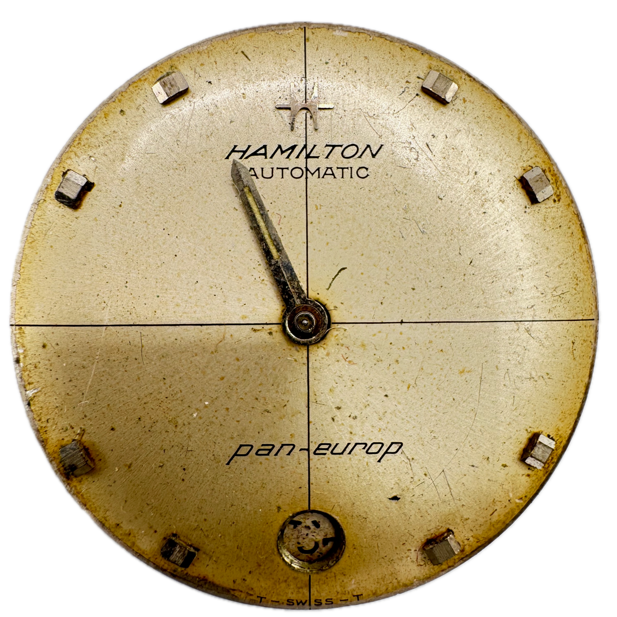 Hamilton Dateline A-579 Pan Europ 1964