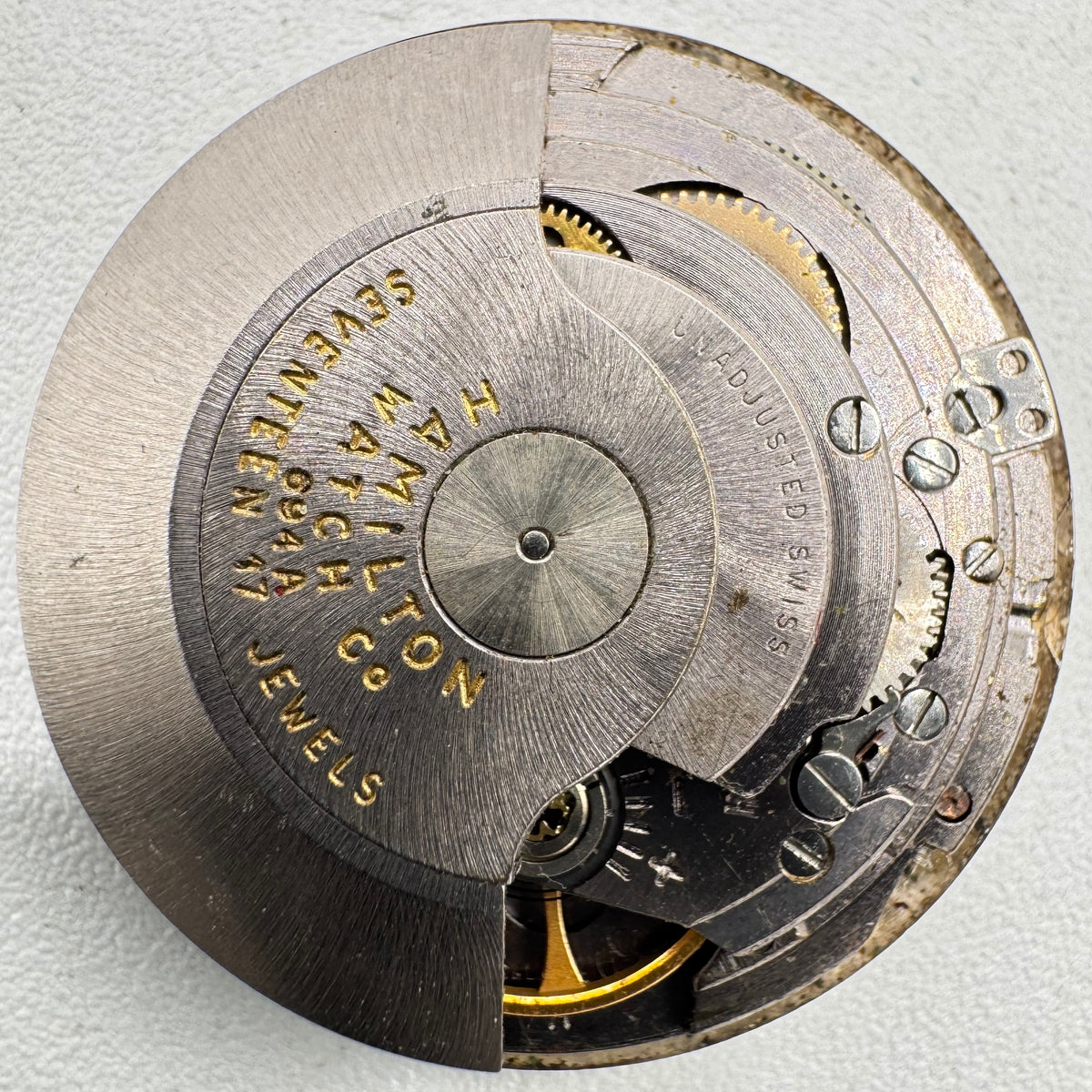 Hamilton Dateline A-579 Pan Europ 1964