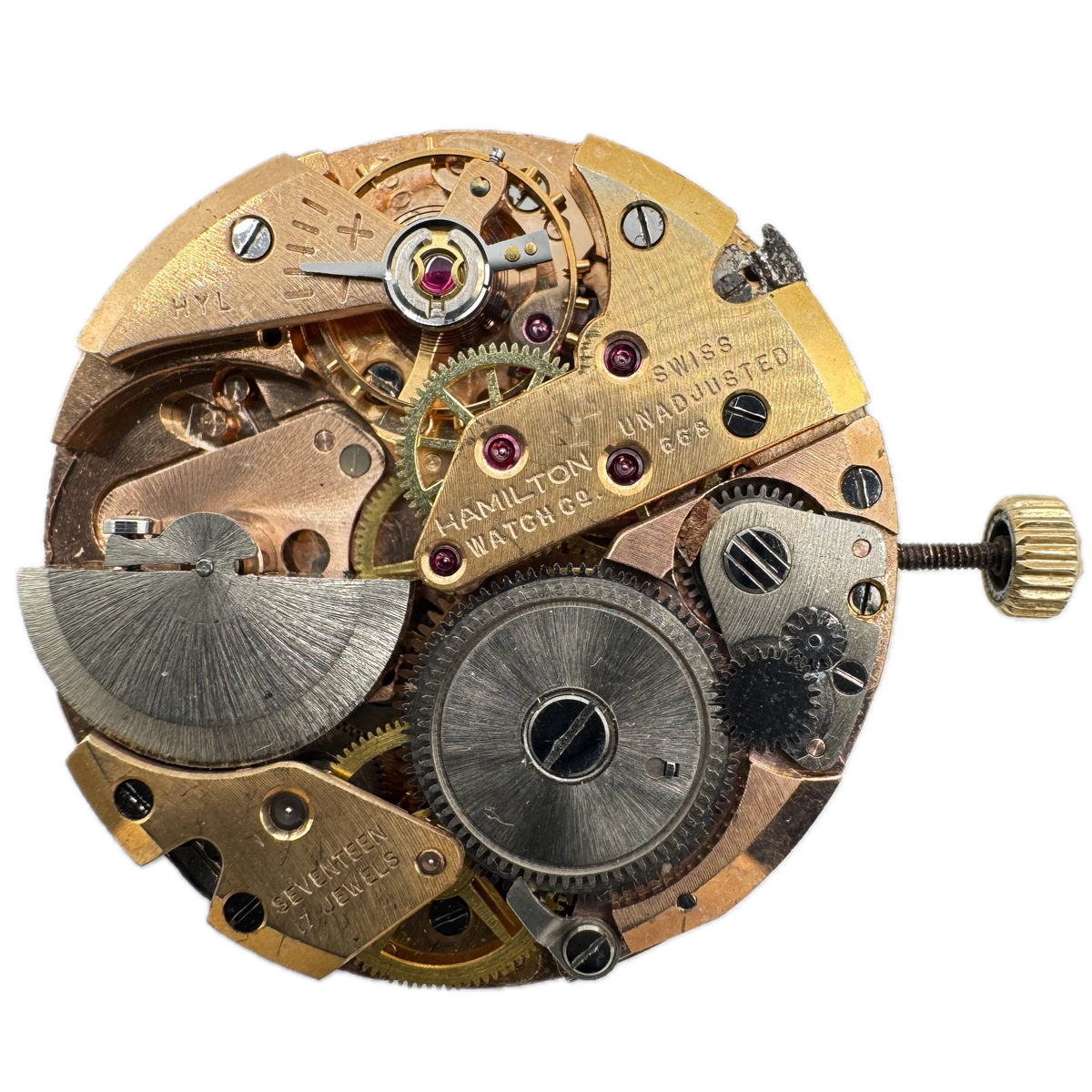 Hamilton Silver Linen Dial