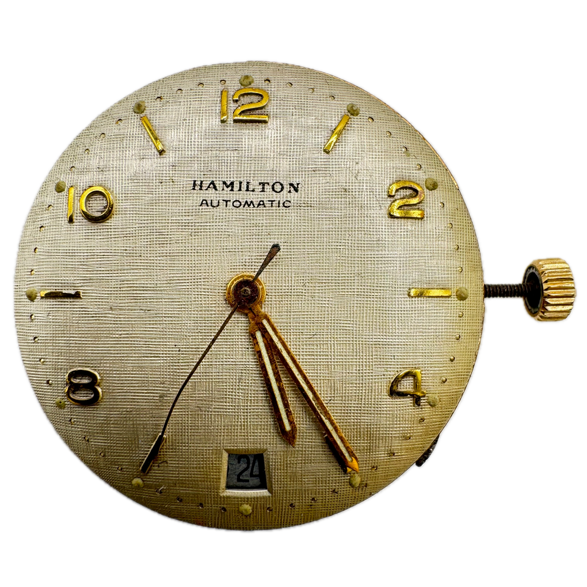 Hamilton Silver Linen Dial