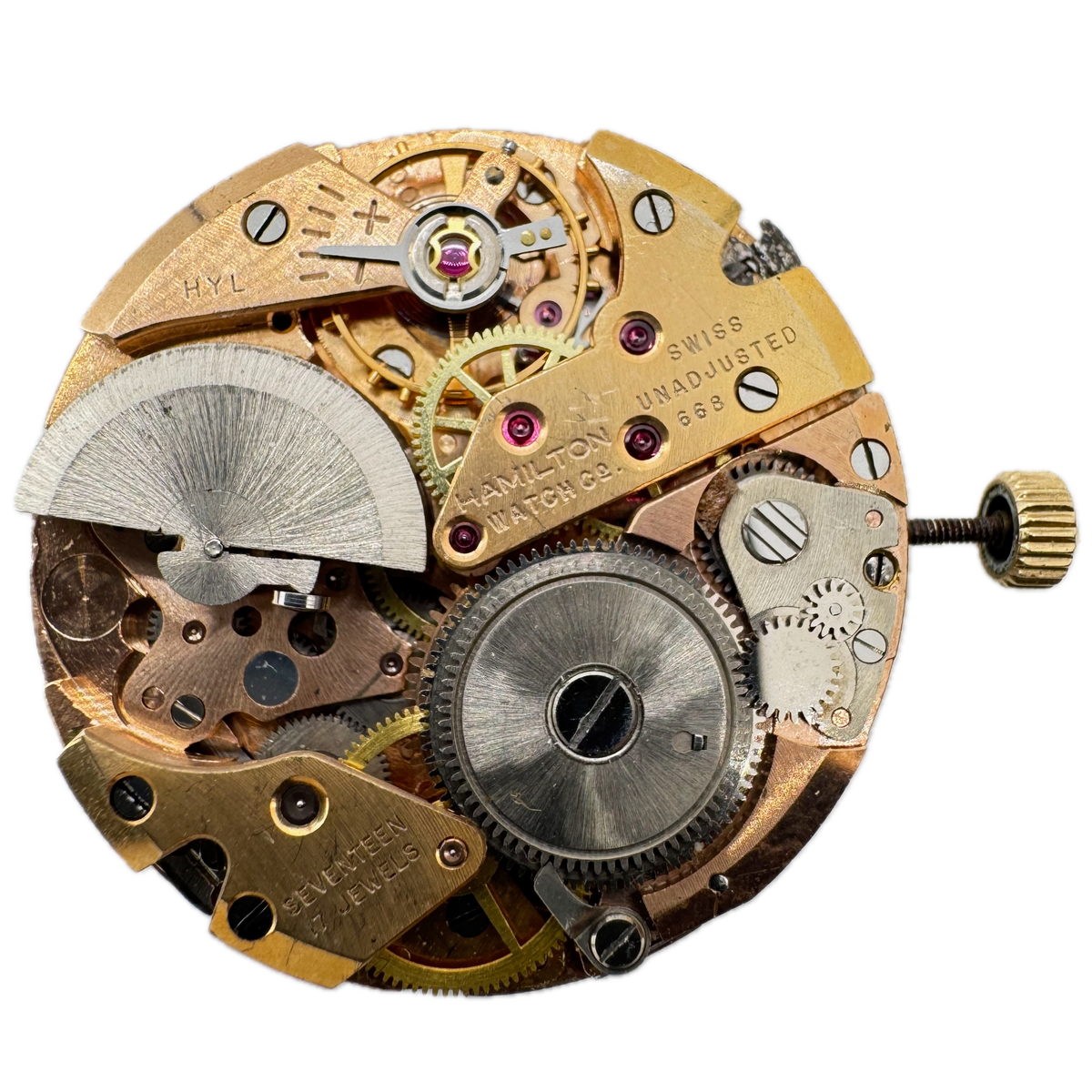 Hamilton Silver Linen Dial
