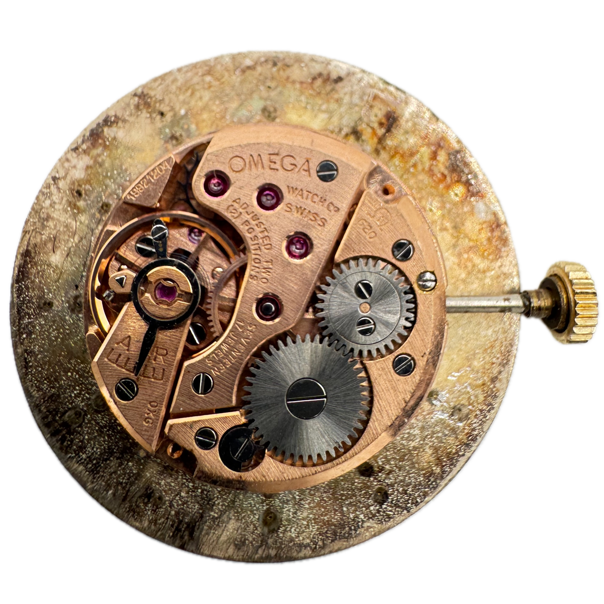 Omega Silver Linen Dial 1975