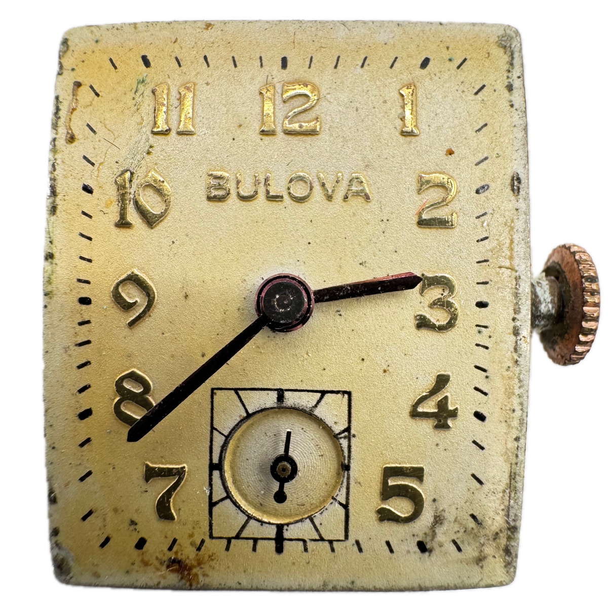 Bulova Rectangle Sub-Second Dial