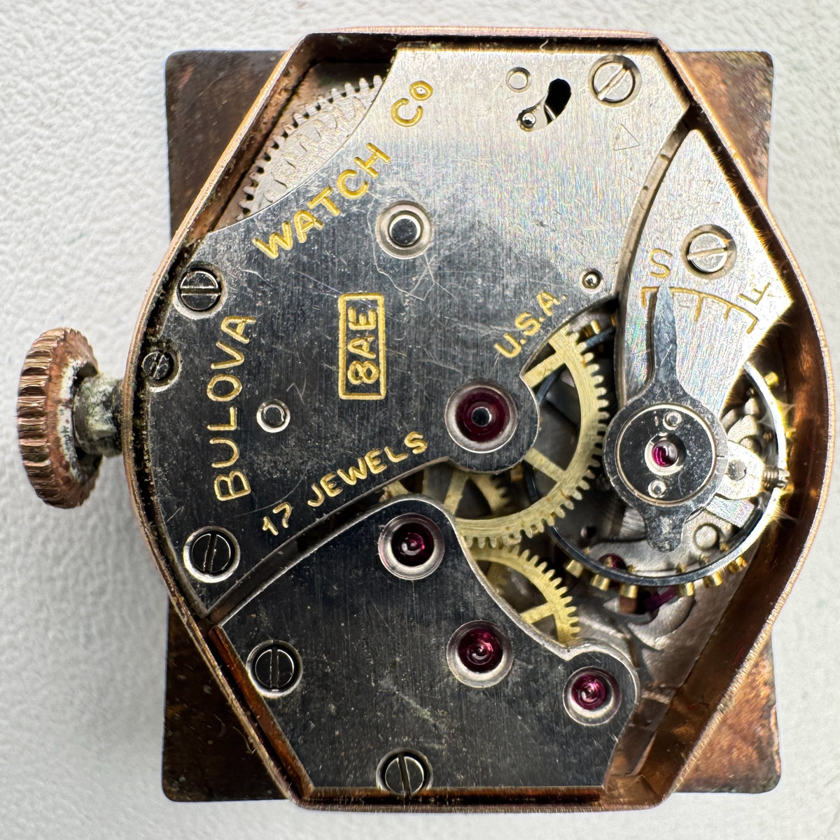 Bulova Rectangle Sub-Second Dial