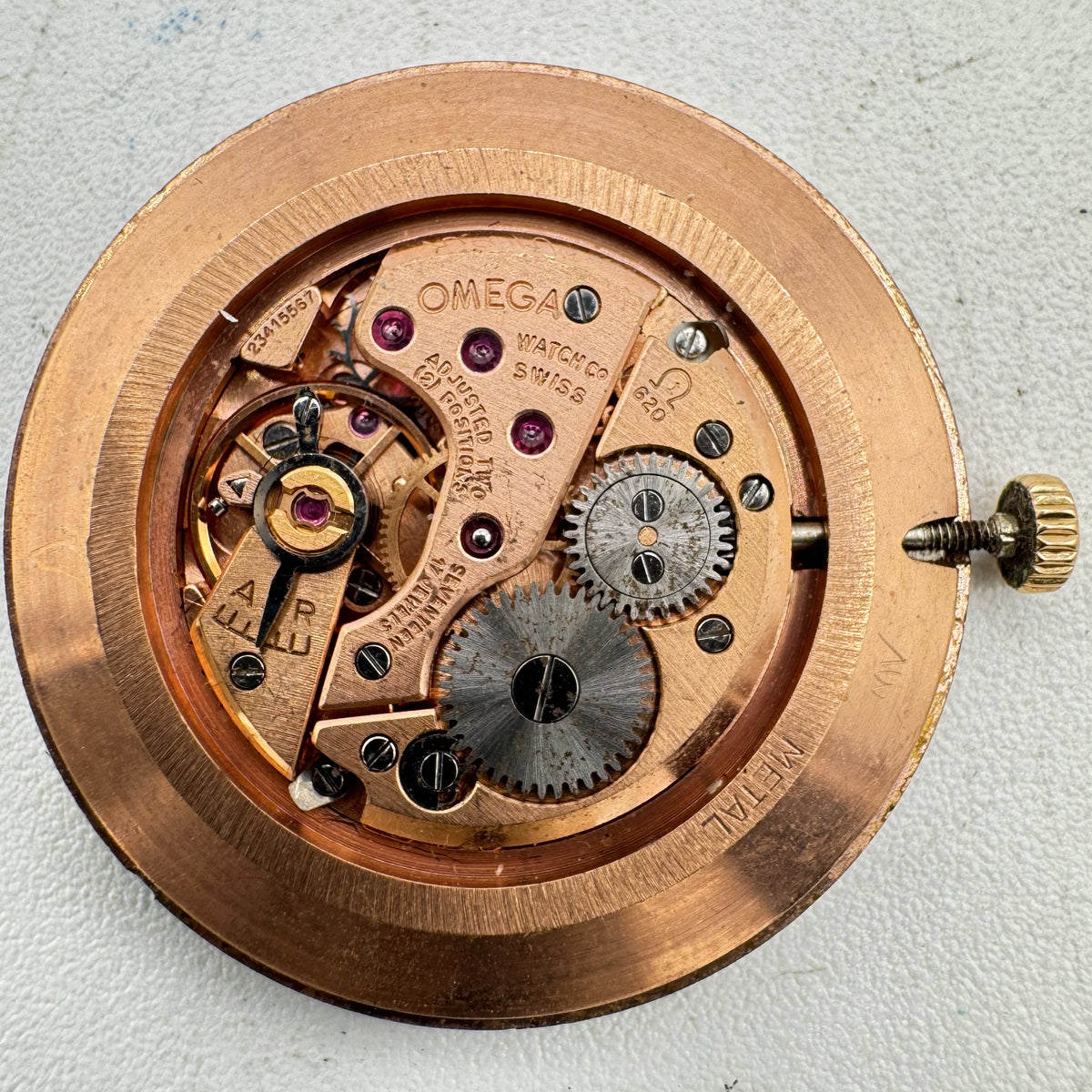 Omega Sunburst Dial 1955