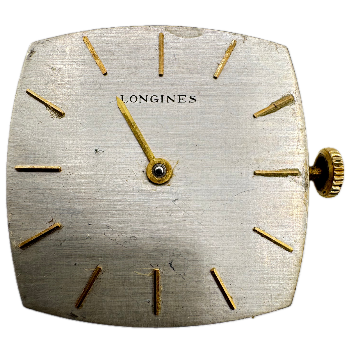 Longines Square Metallic Linen Dial 1974