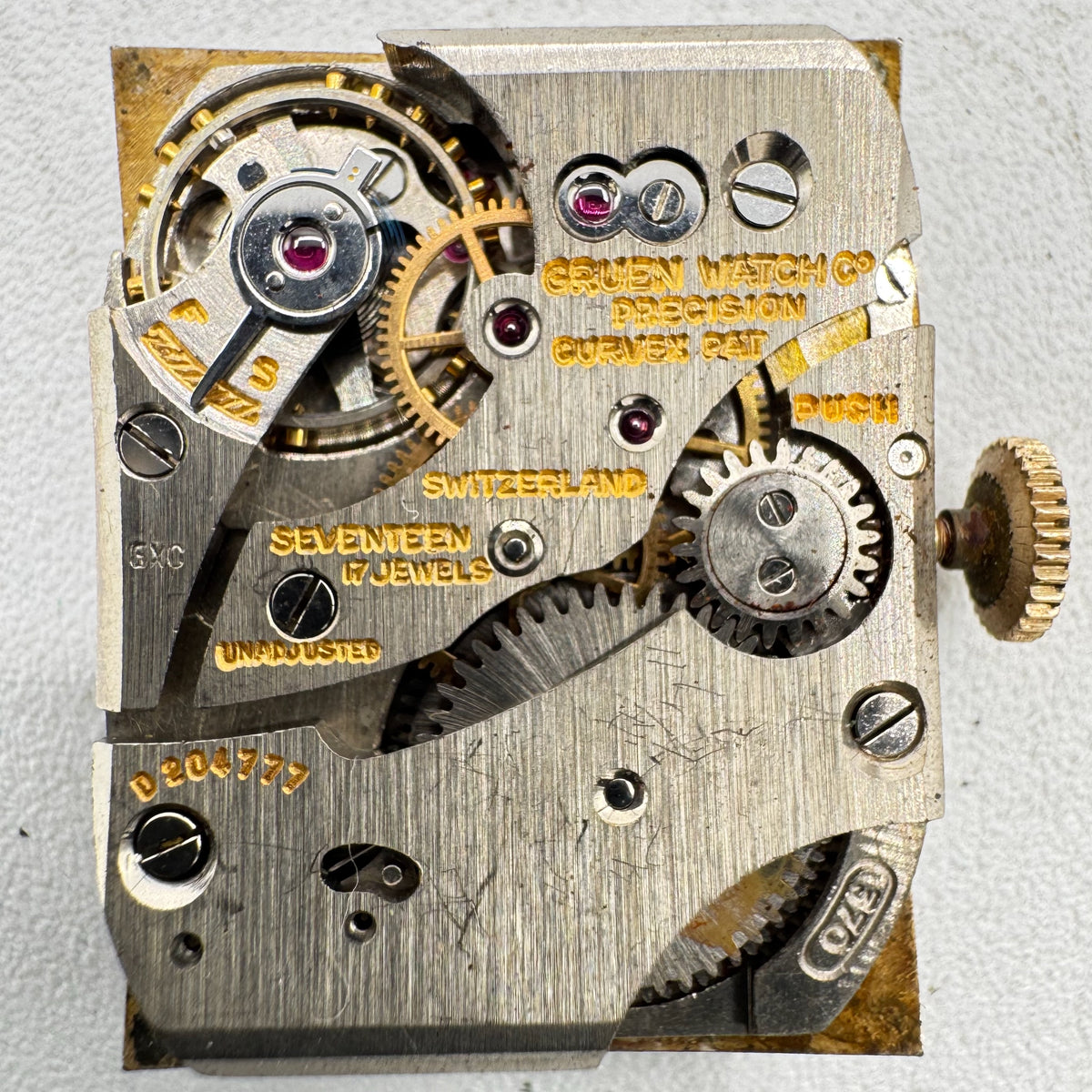 Gruen Curvex Precision