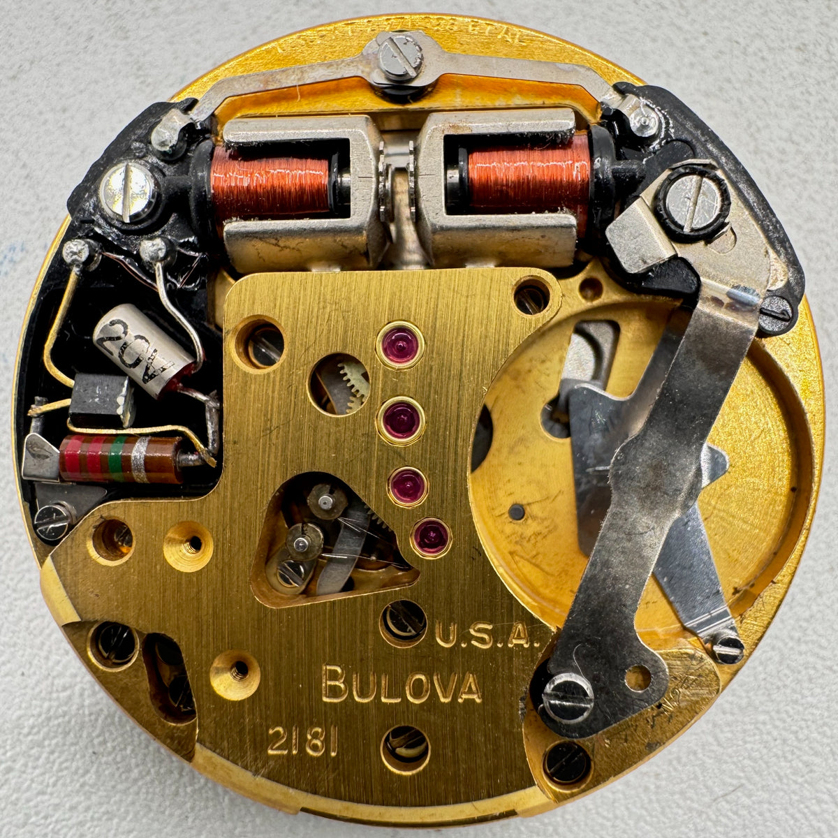 Accutron Date Sunburst Dial