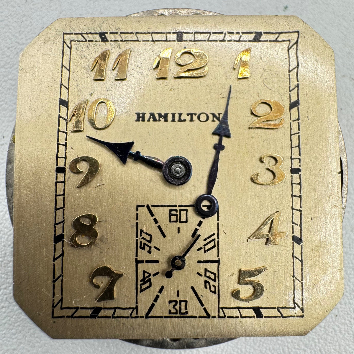 Hamilton Square B Engraved 1930