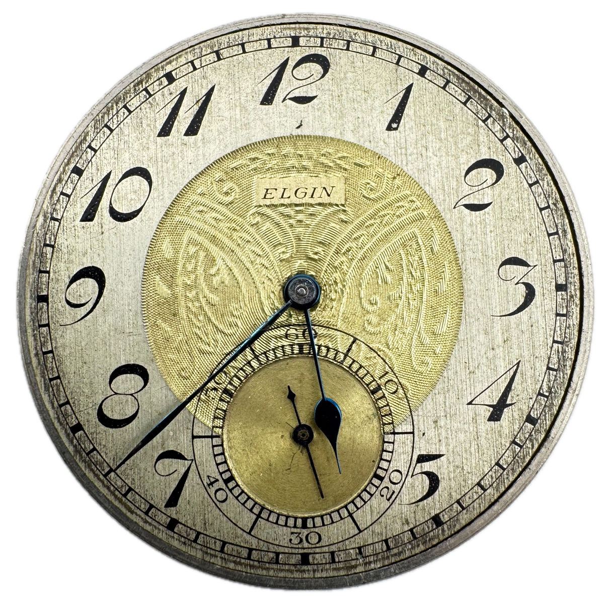 Elgin Metallic Dial 1921