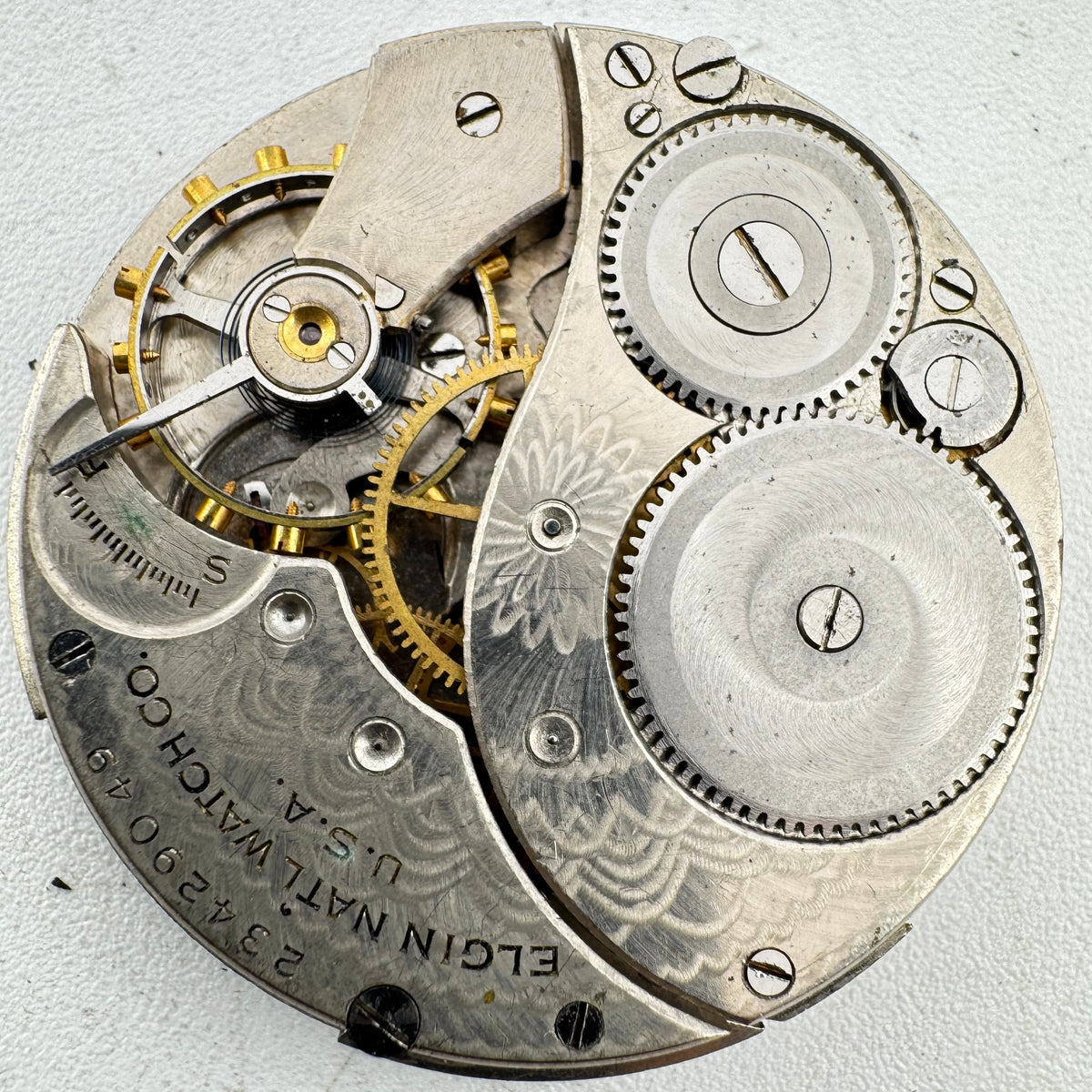 Elgin Metallic Dial 1921