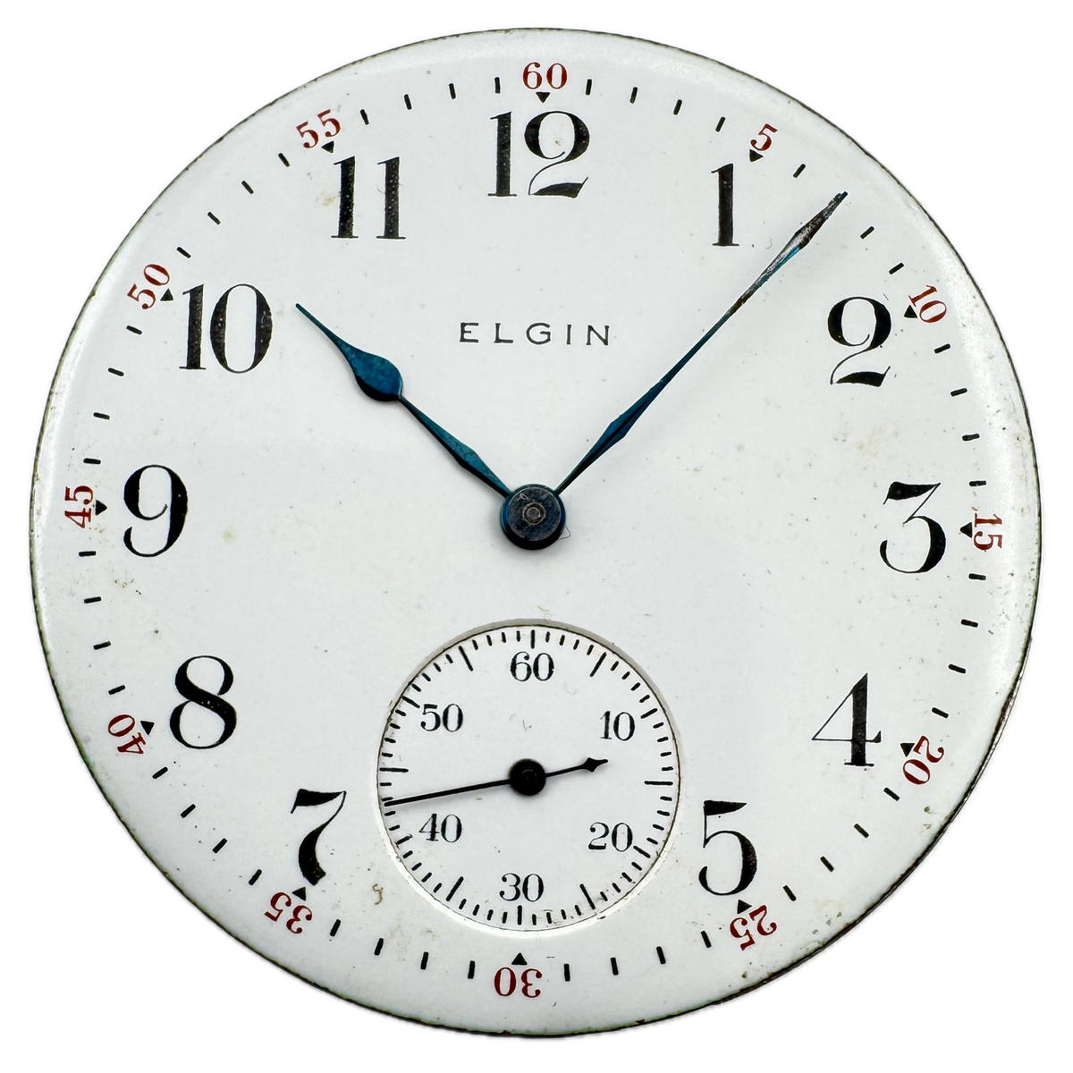 Elgin Arabic Single Sunk Dial 1914