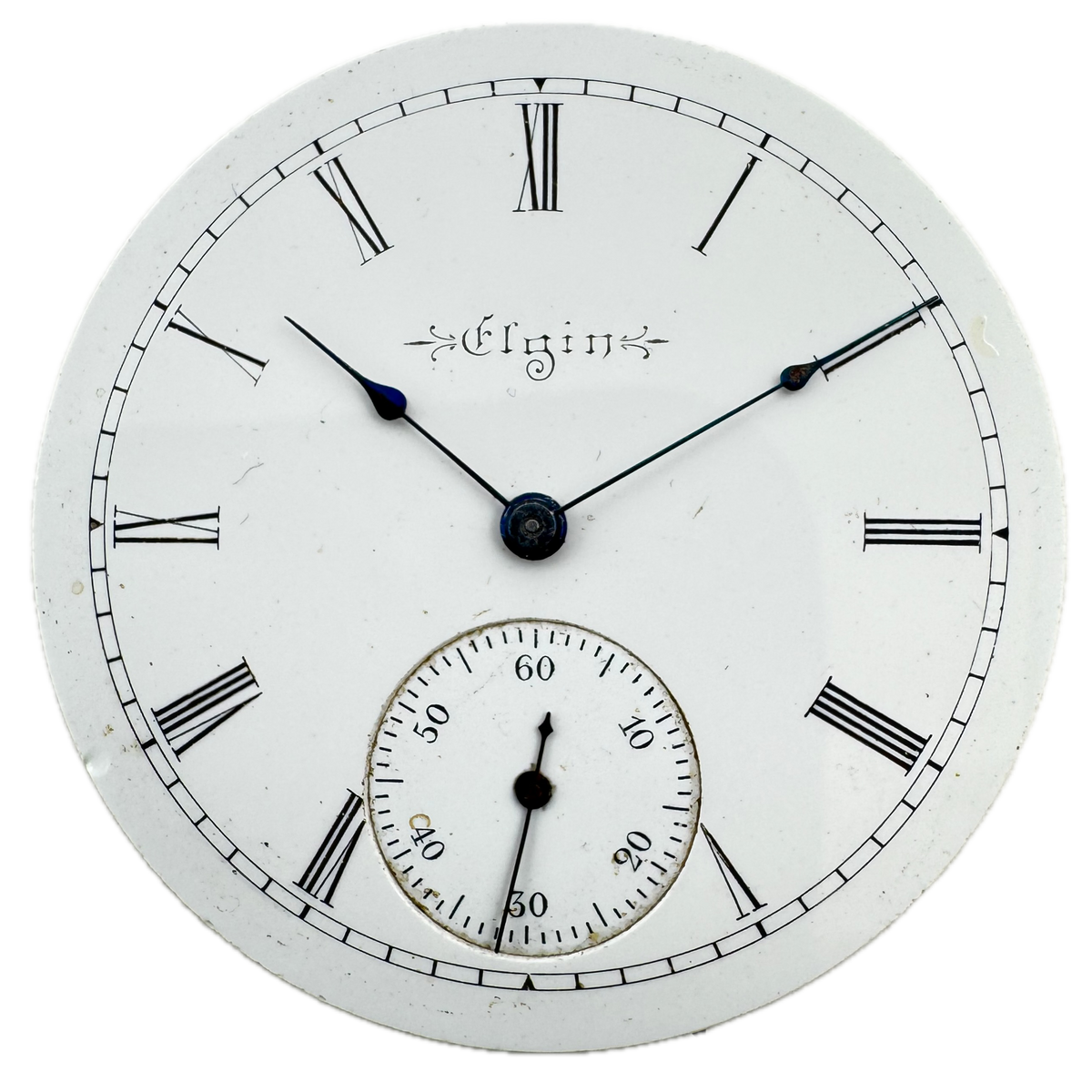 Elgin Single Sunk Roman Dial 1899