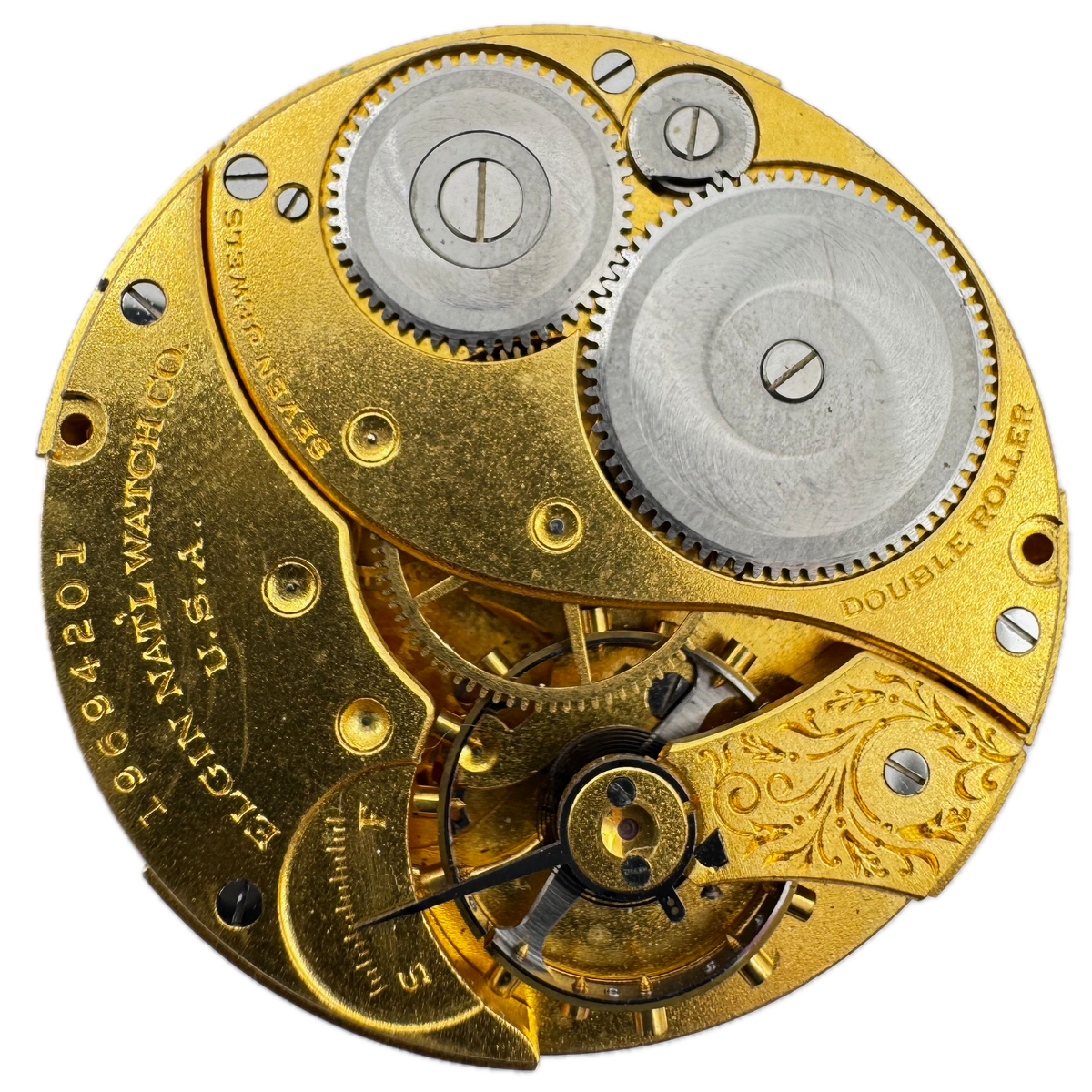 Elgin Single Sunk Arabic Dial 1917