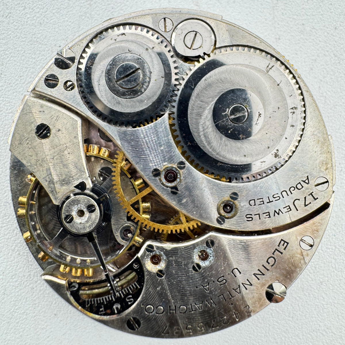 Elgin Art Deco Matte Dial 1921