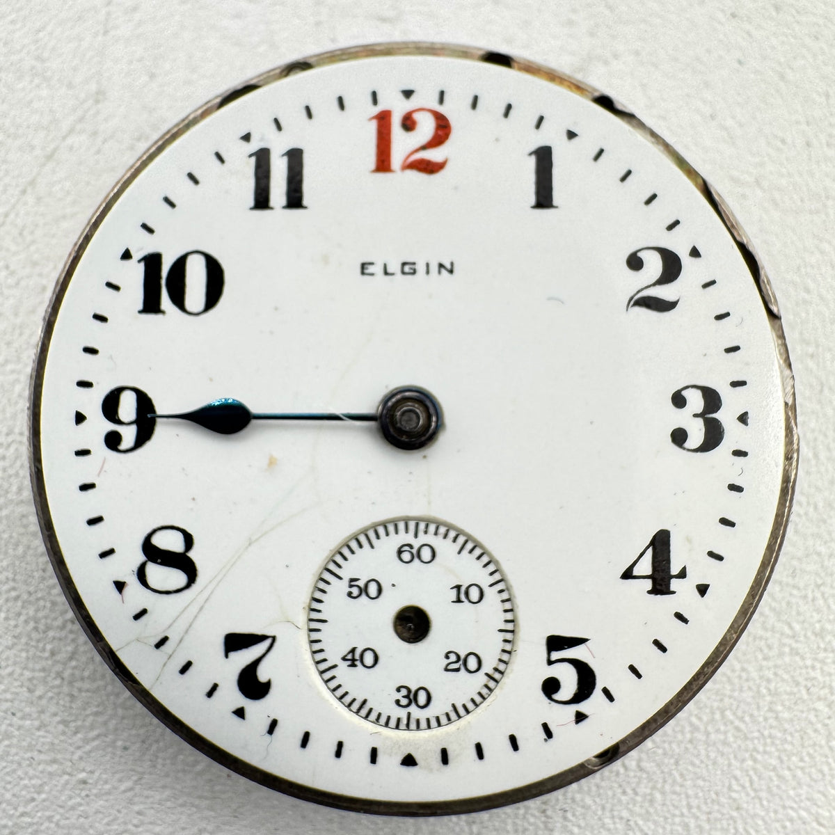 Elgin Single Sunk Arabic Dial 1920