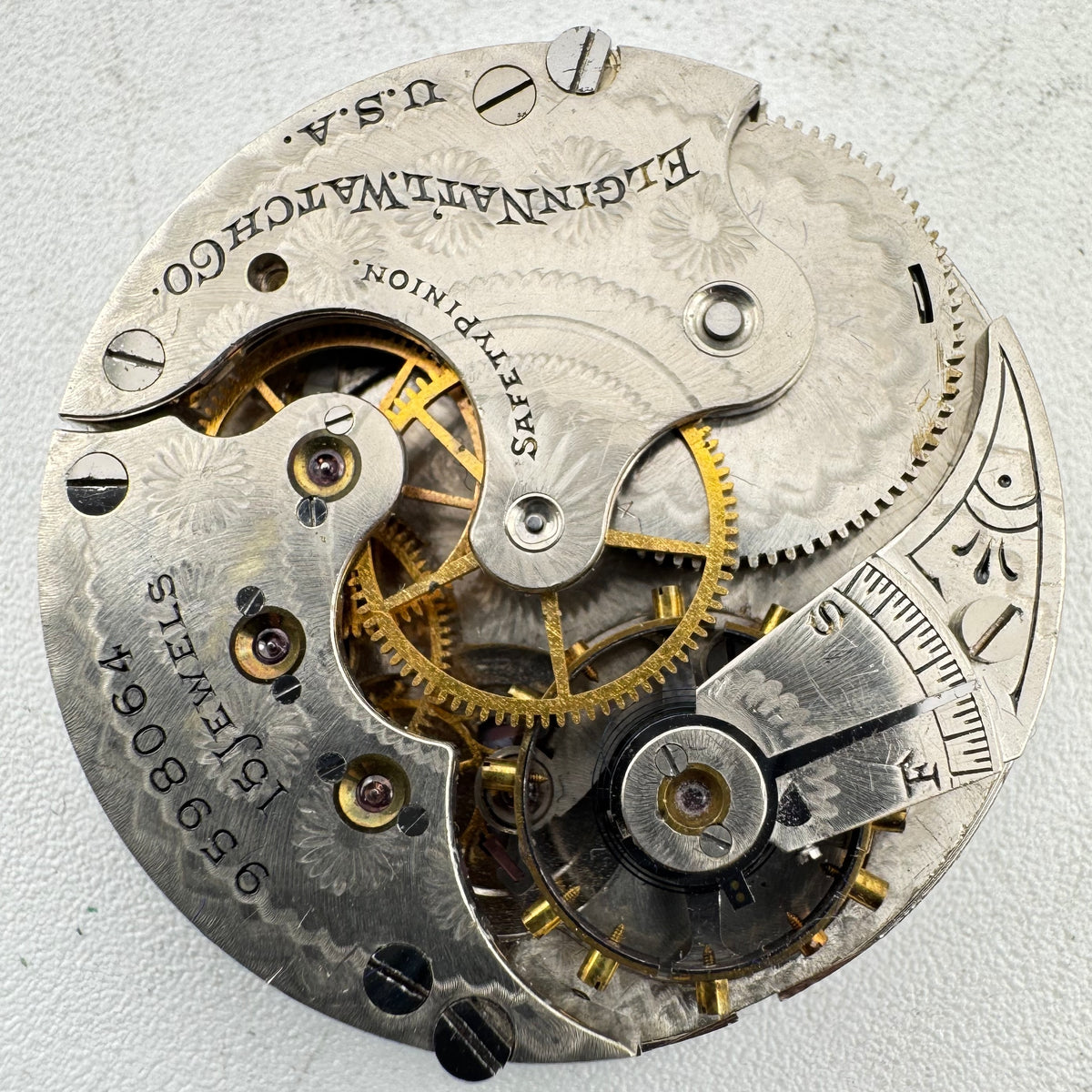 Elgin Roman Dial 1902