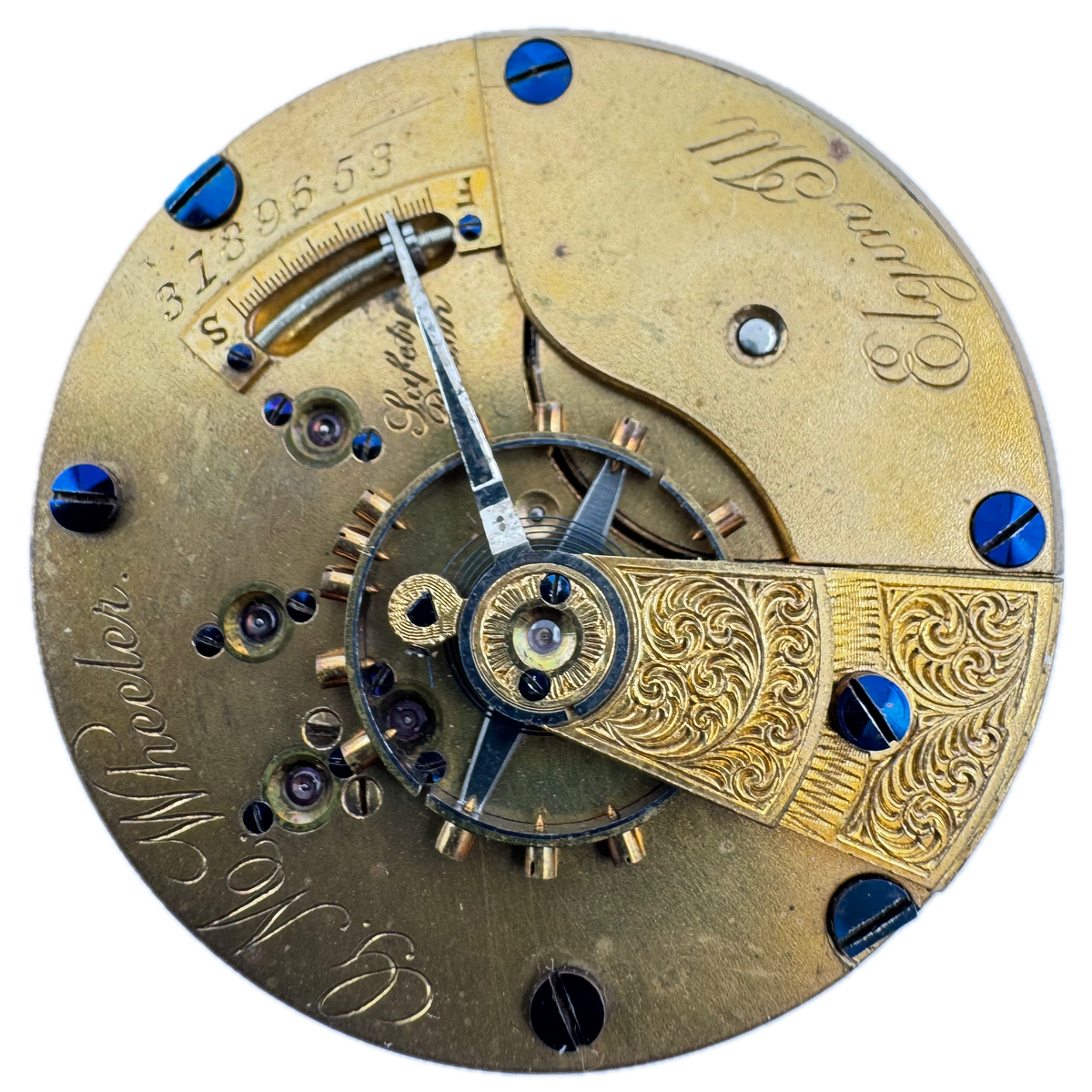 Elgin Natl. Watch Co. G. M. Wheeler 1889
