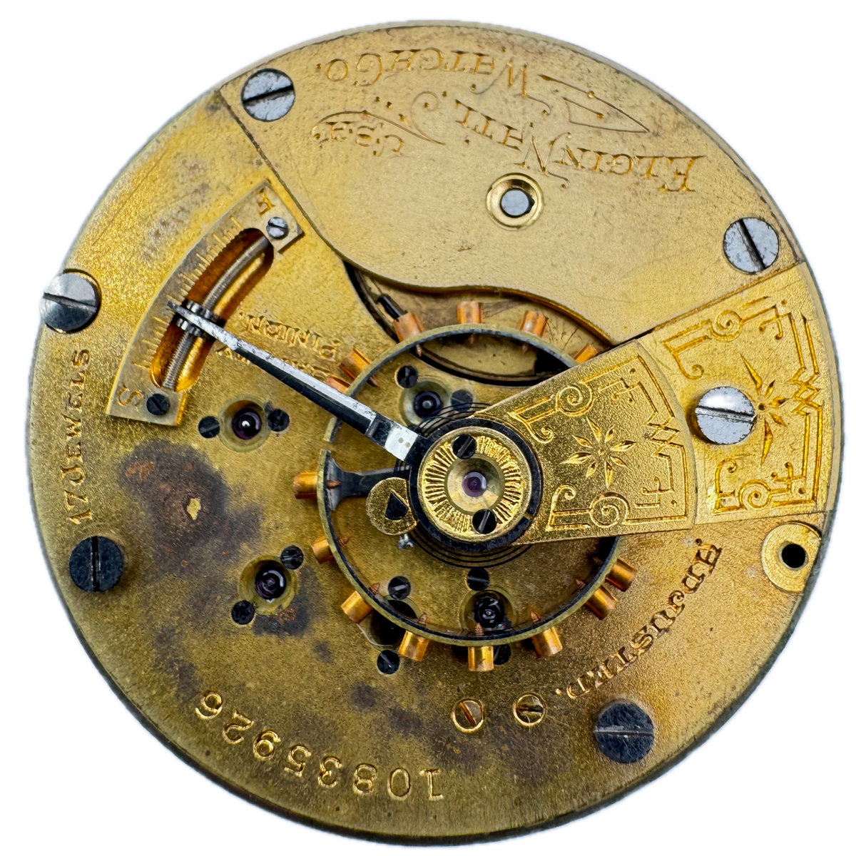 Elgin Single Sunk Roman 1904