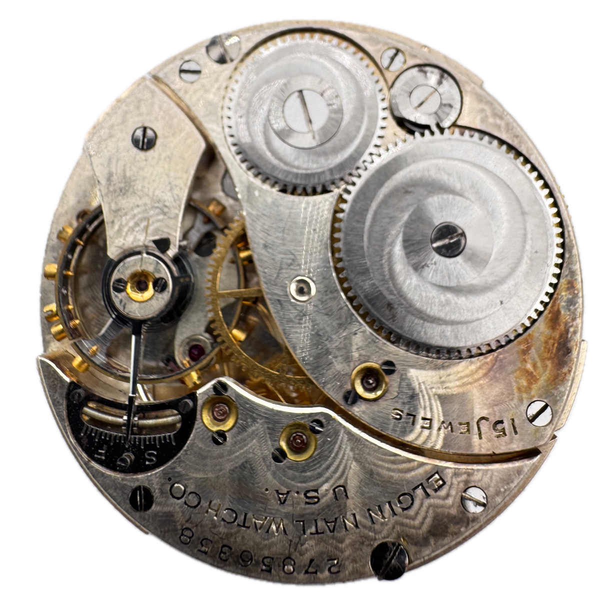 Elgin Center Speckled Fancy Dial 1925