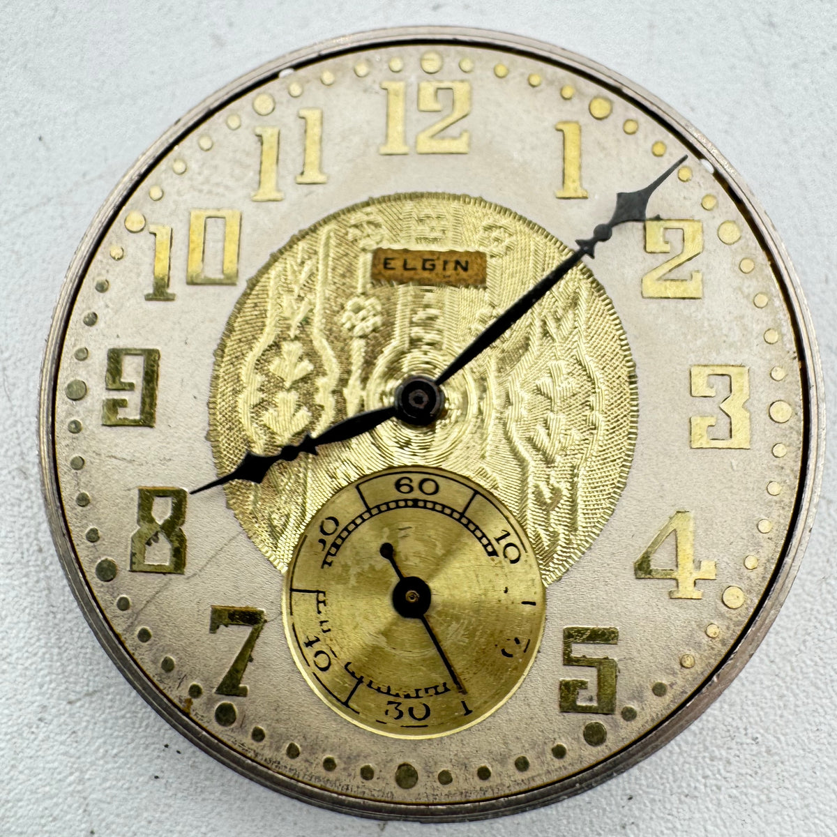 Elgin Center Speckled Fancy Dial 1925