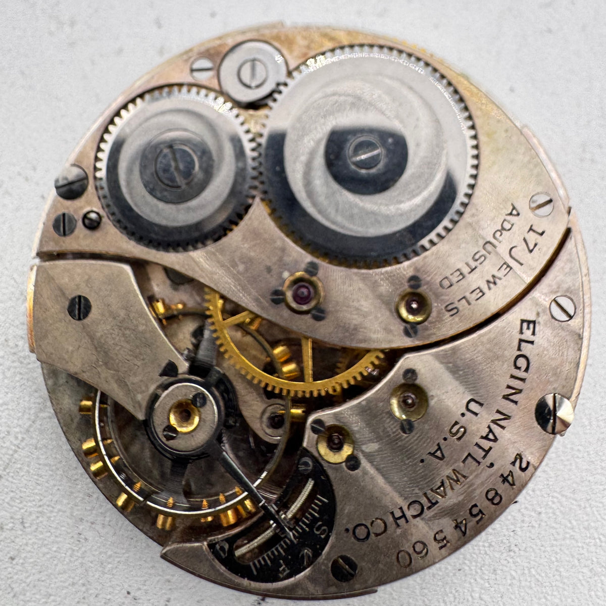 Elgin Metallic Fancy Dial 1922
