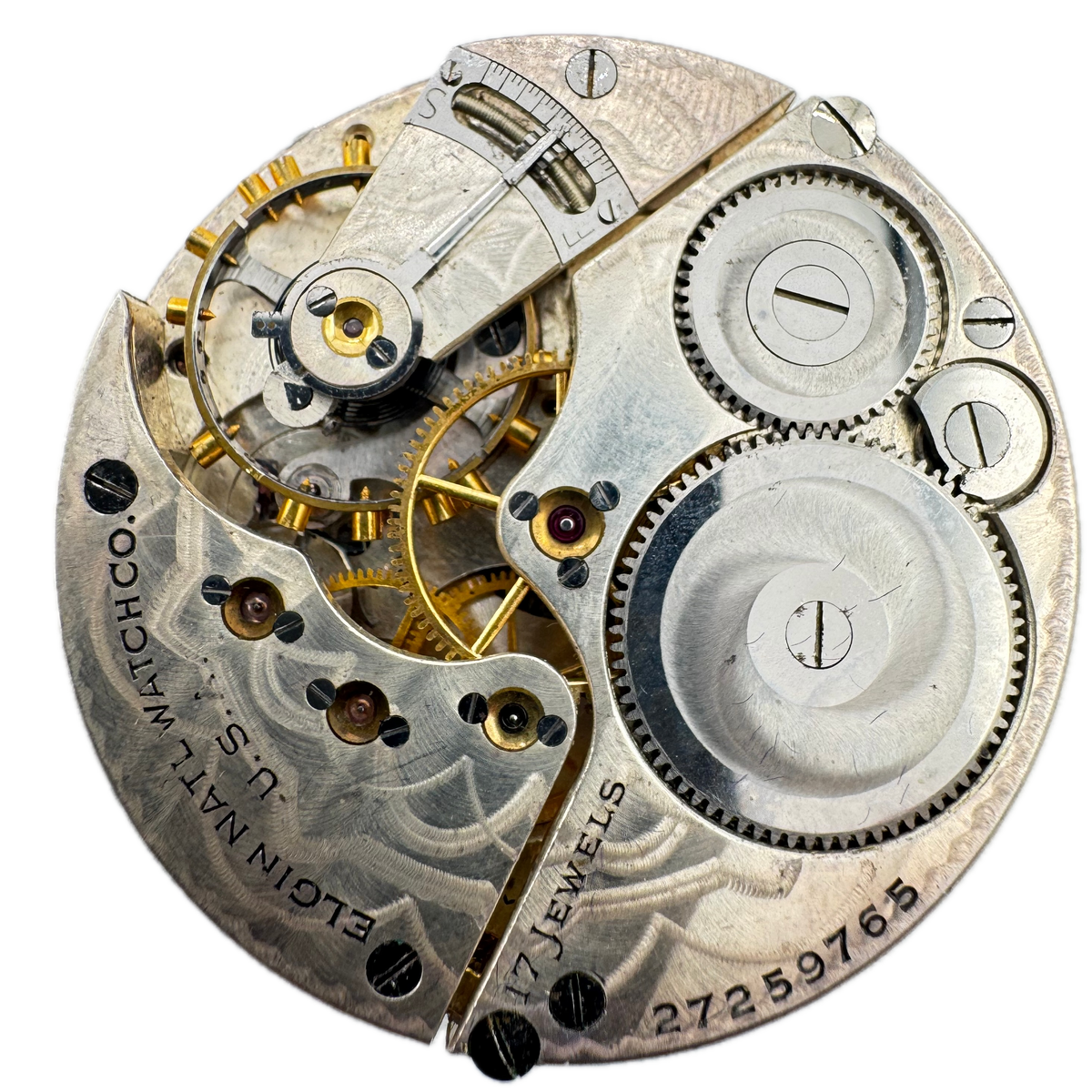Elgin Single Sunk Arabic Dial 1925