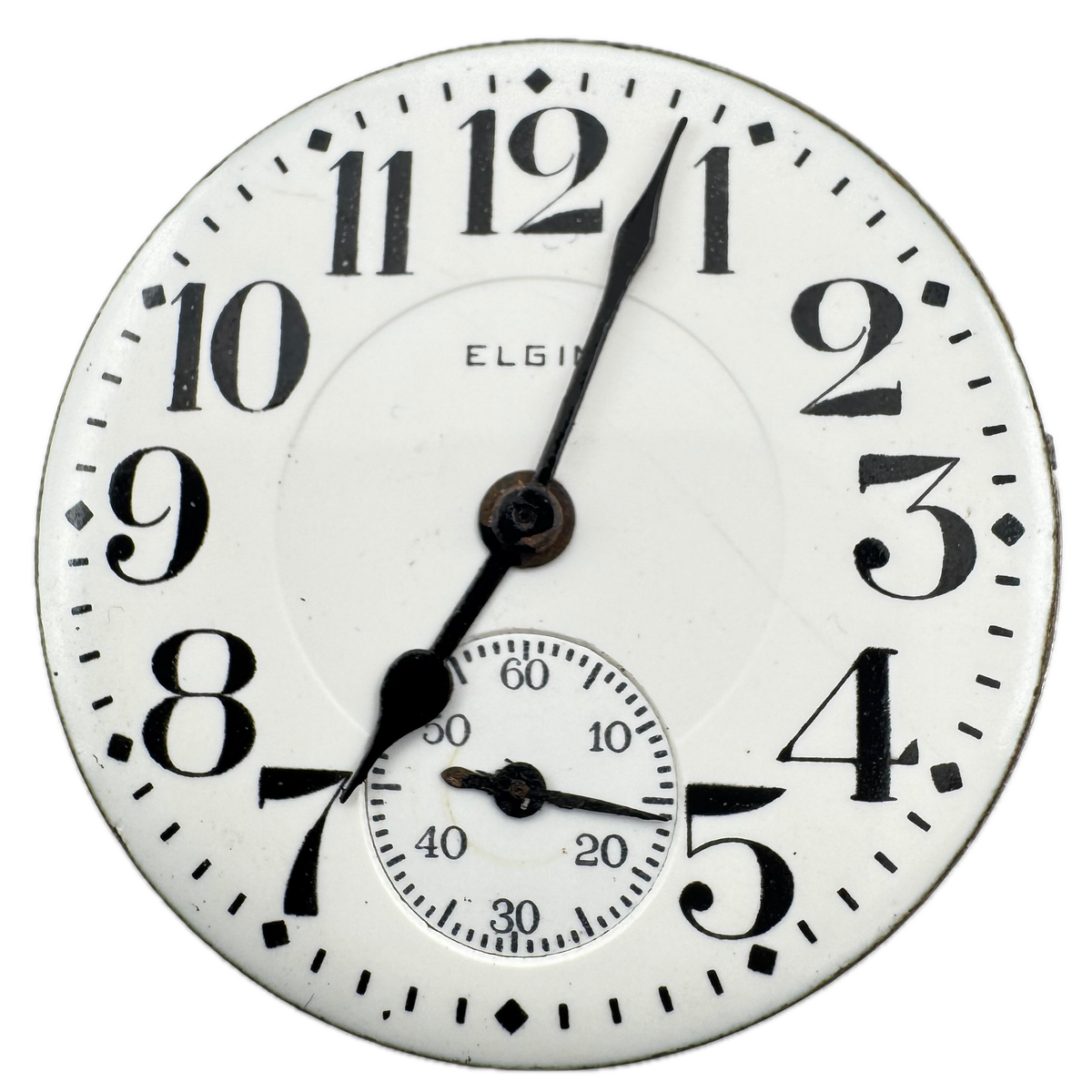 Elgin Single Sunk Arabic Dial 1925